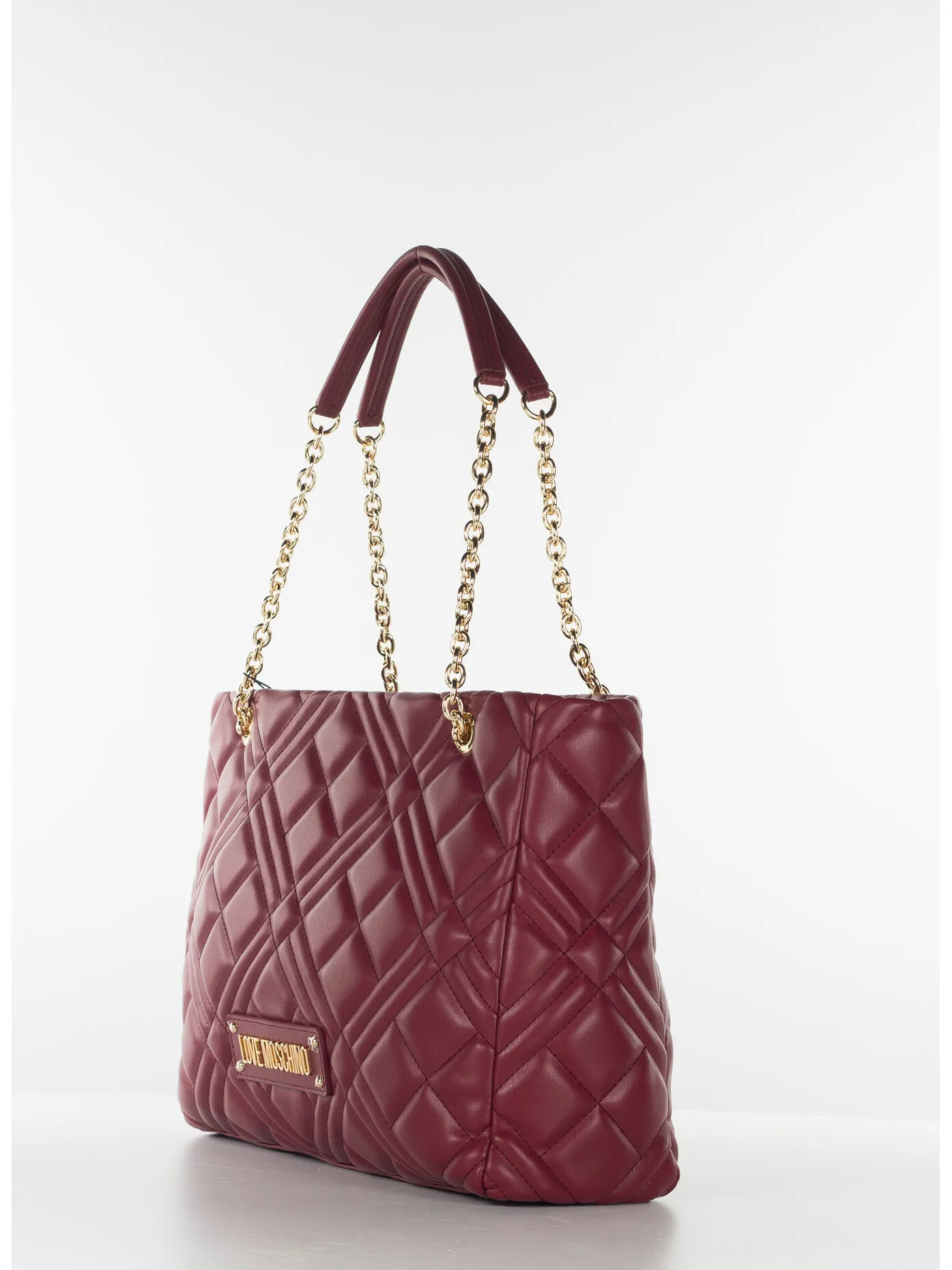     -LOVE MOSCHINO    -BORSA TOTE TRAPUNTATA-