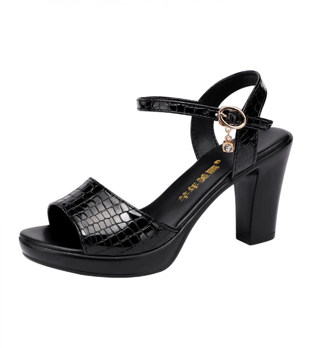 32 43 Peep Toe Ladies Summer Shoes For Dress Women Sandali con zeppa Tacco alto Donna 2022 New Female Platform Sandalsh