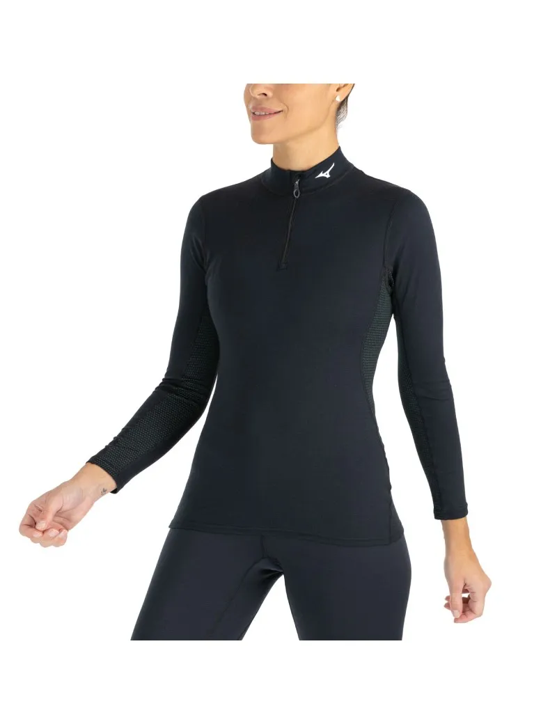 A2GA9750 BT MID WEIGHT H/Z SHIRT MIZUNO