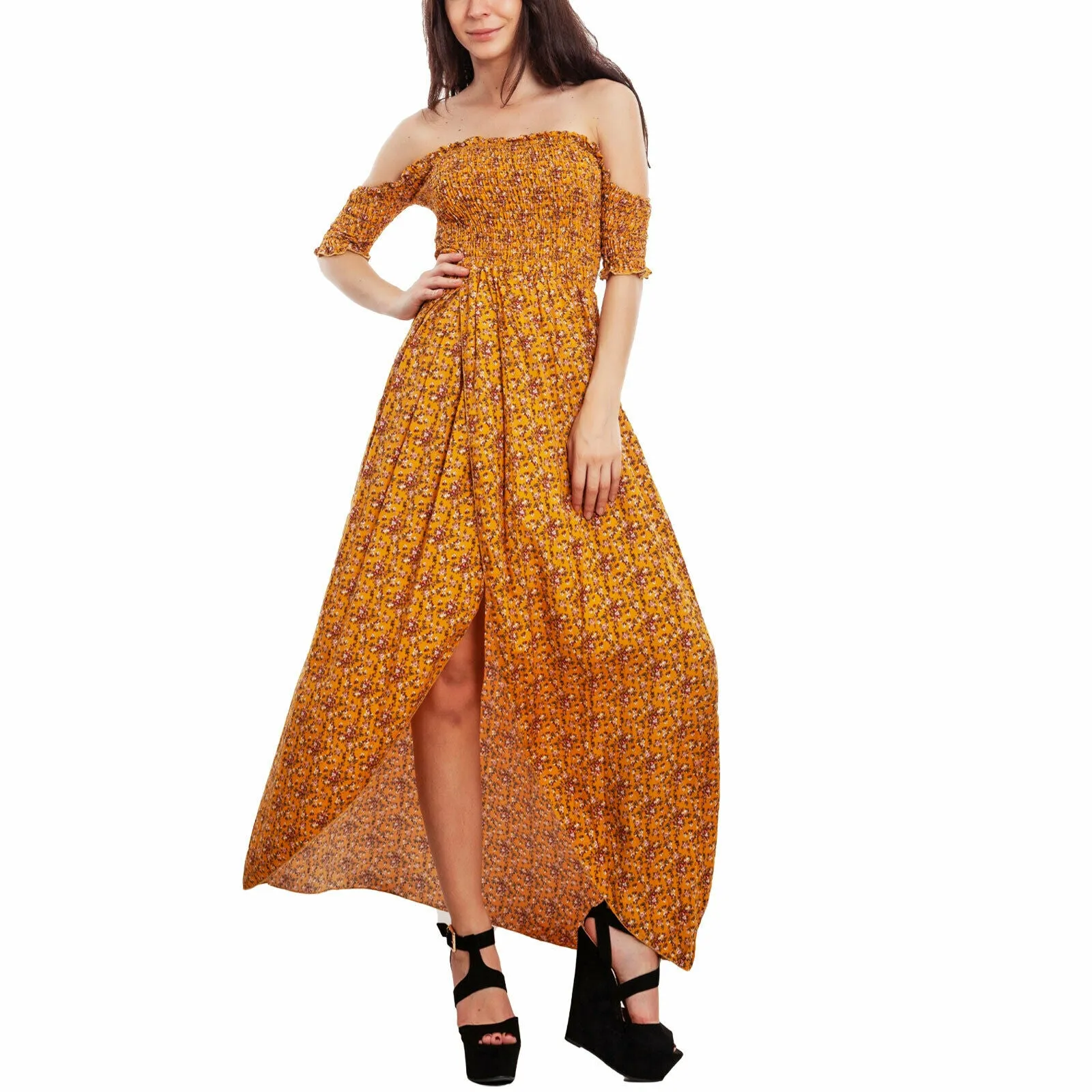 Abito donna vestito floreale VI-0102