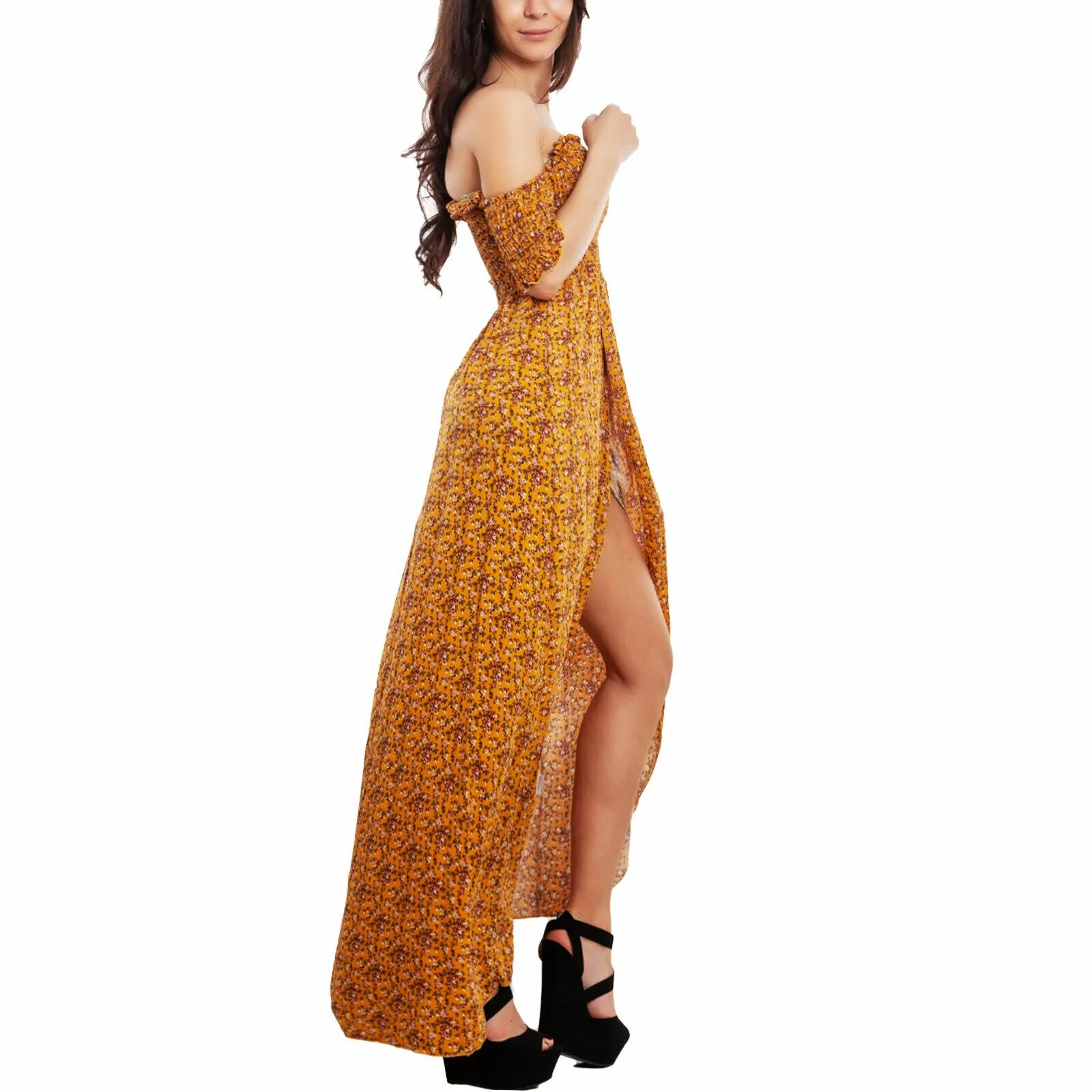 Abito donna vestito floreale VI-0102
