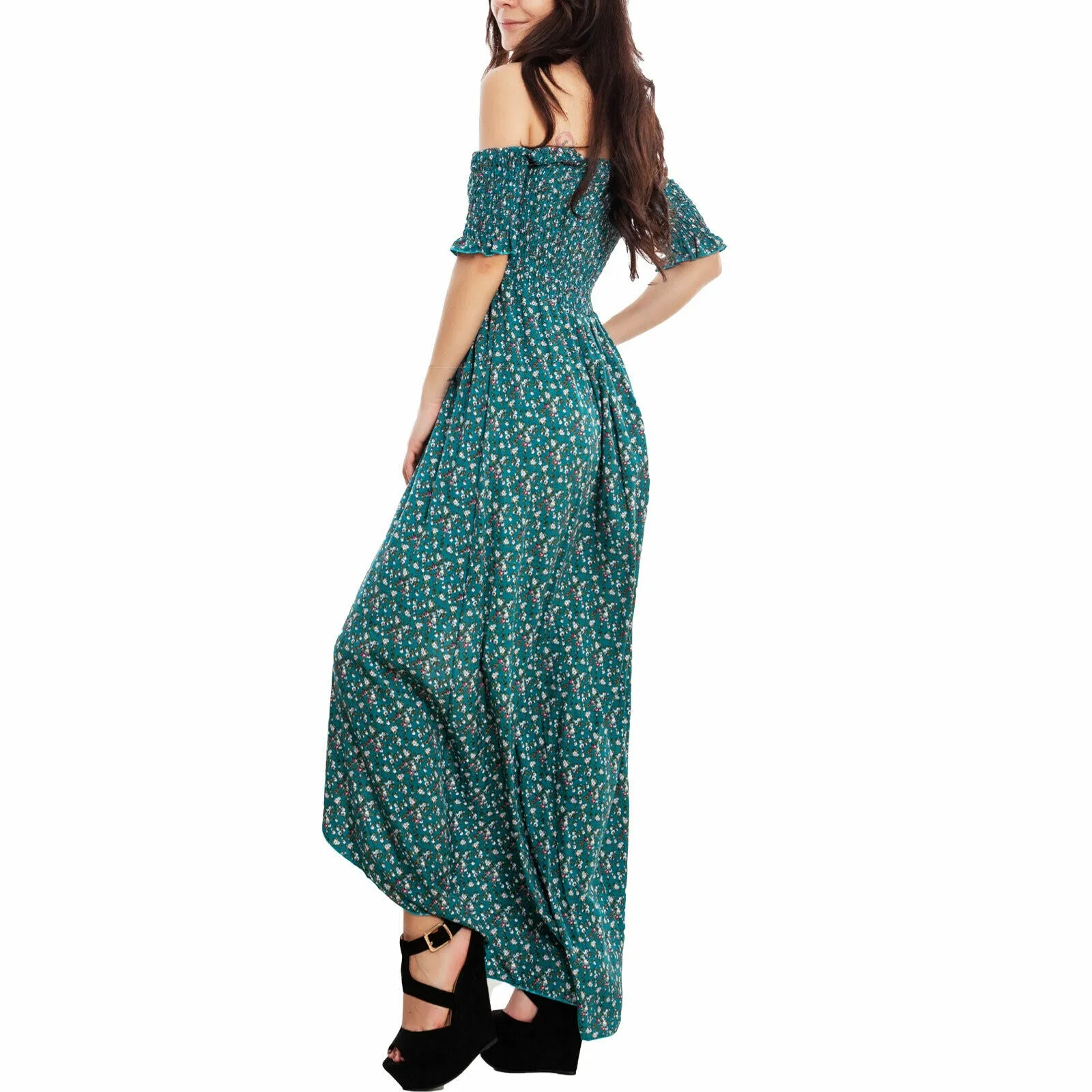 Abito donna vestito floreale VI-0102