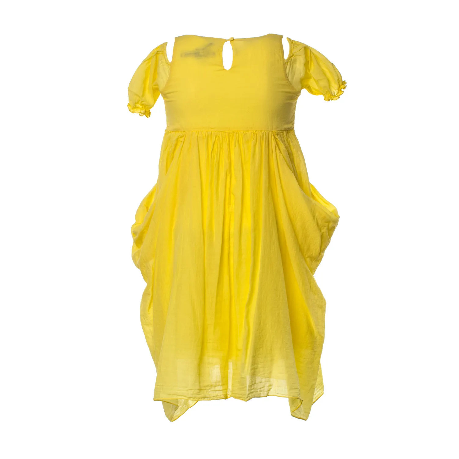 Abito Lungo Giallo Bambina