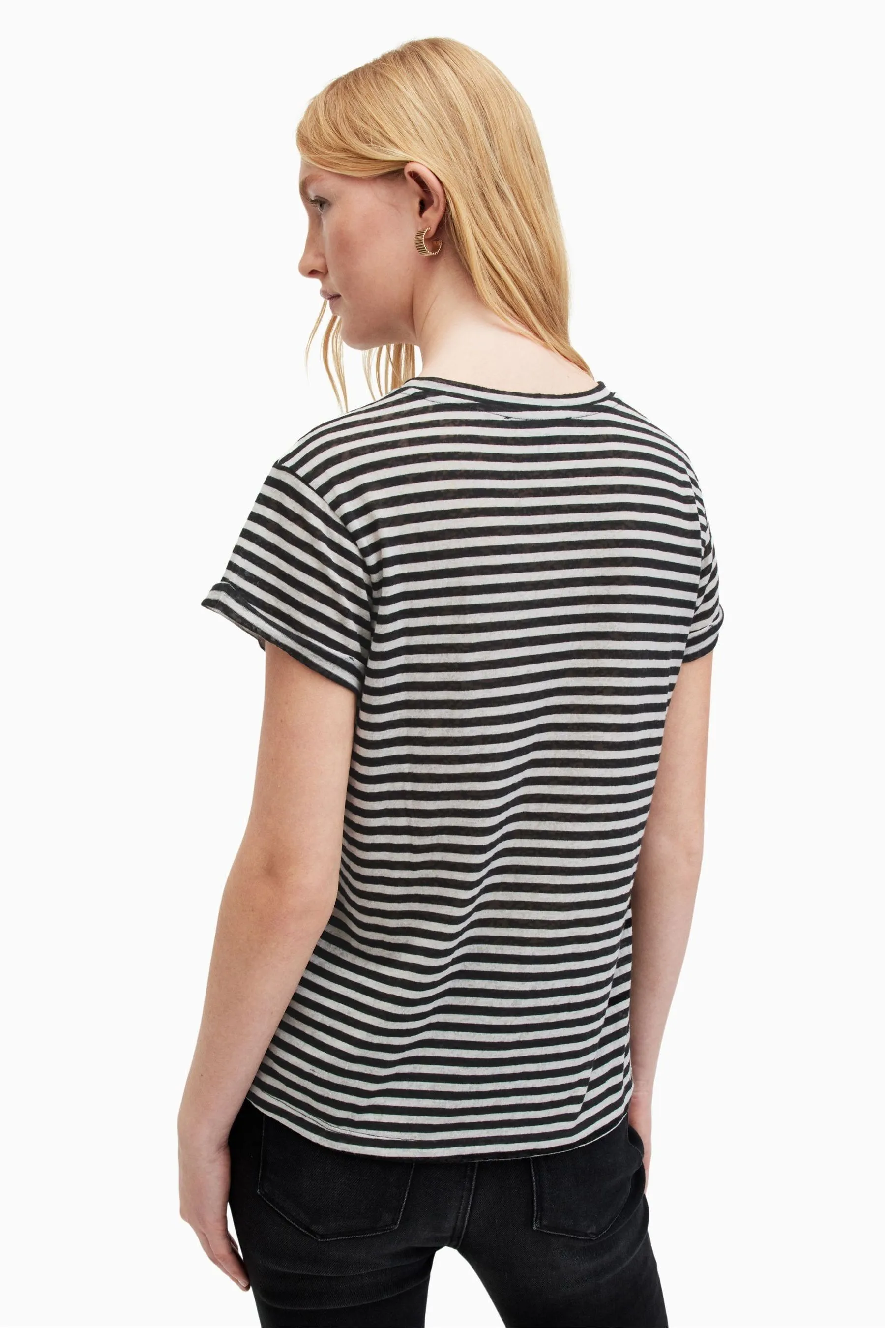AllSaints - Anna A righe T-shirt