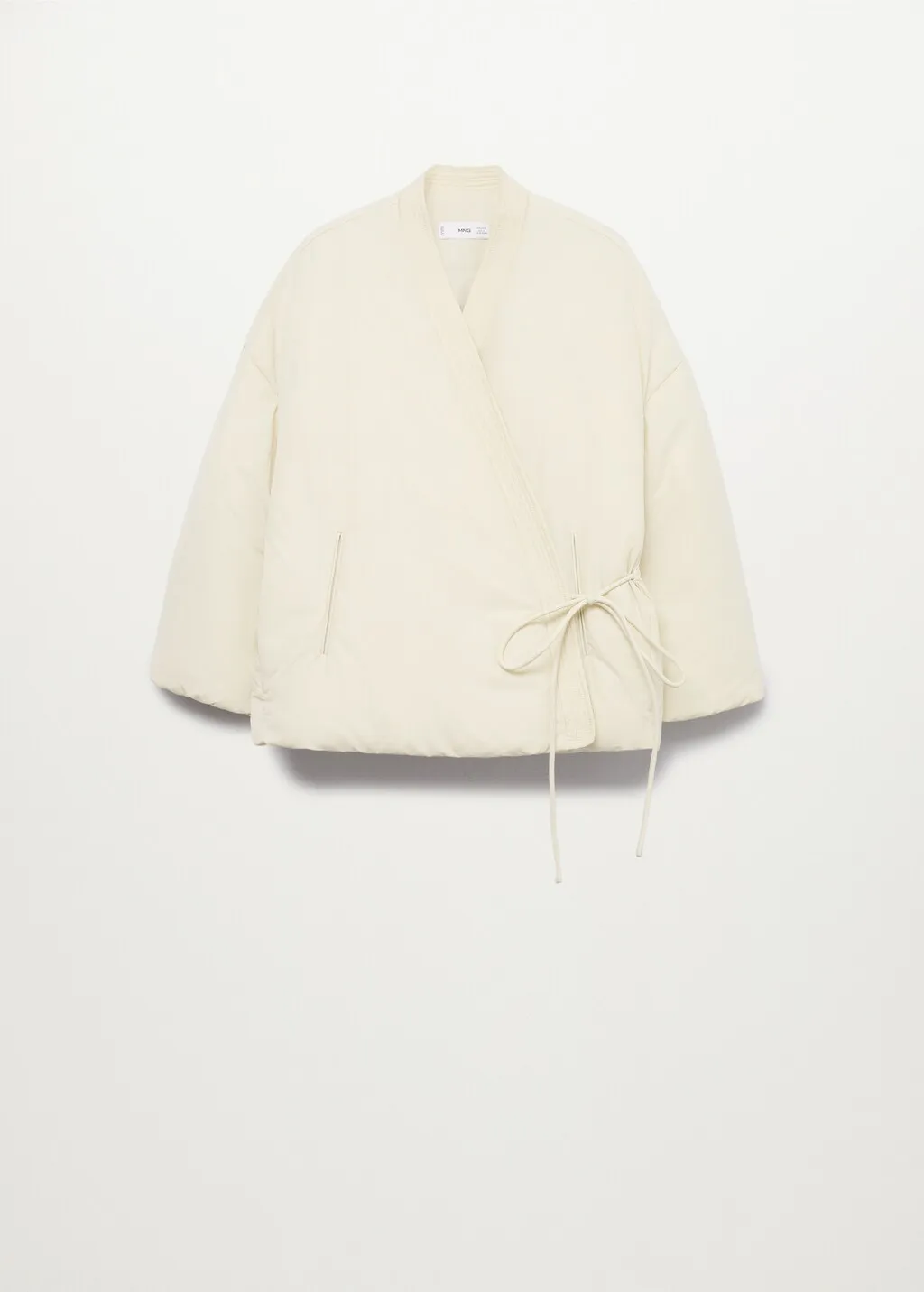 Anorak trapuntato doppiopetto