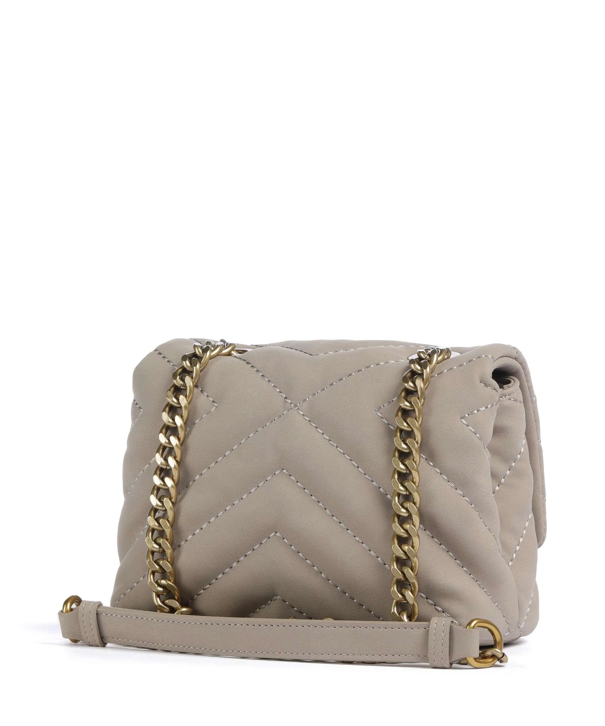  Armani Exchange Victoria Mini Borsa a tracolla pelle sintetica beige  