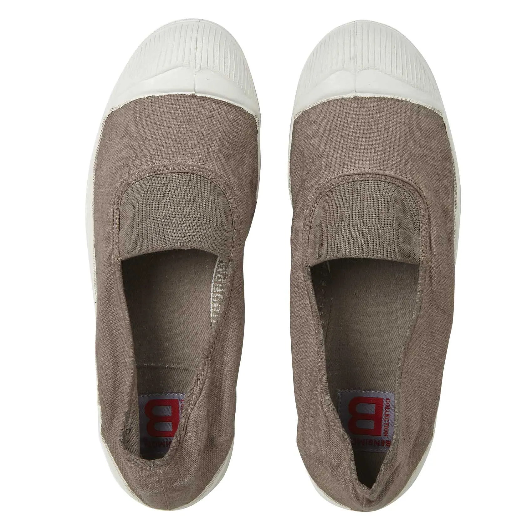  BENSIMON   Scarpe da tennis in tela con elastico | Beige