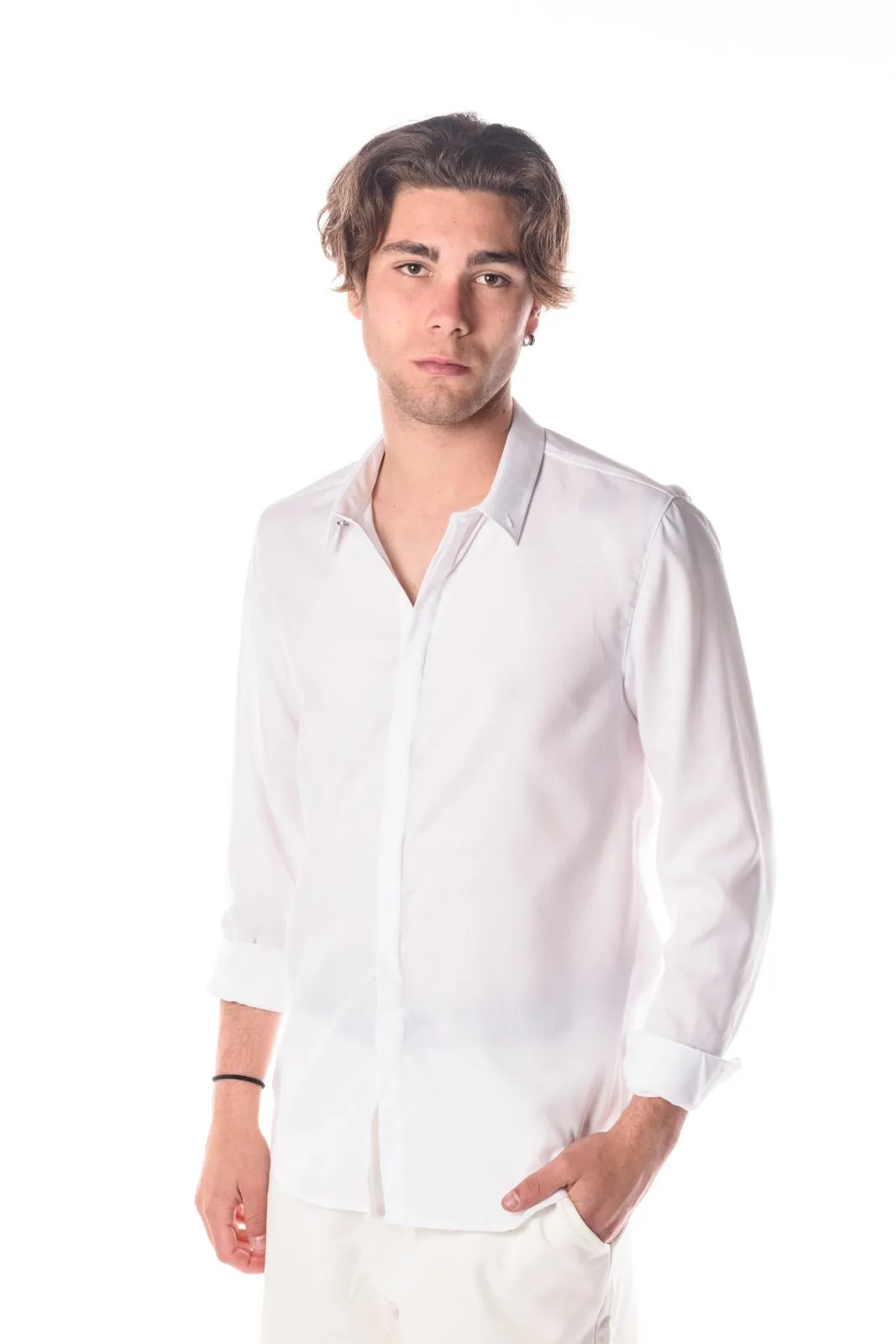 Berna Camicia Perla uomo