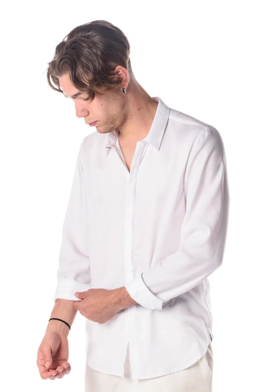Berna Camicia Perla uomo