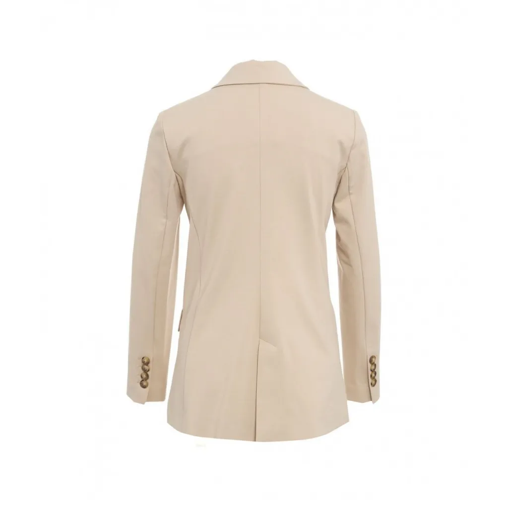 Blazer doppiopetto beige