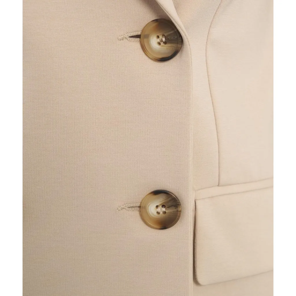 Blazer doppiopetto beige