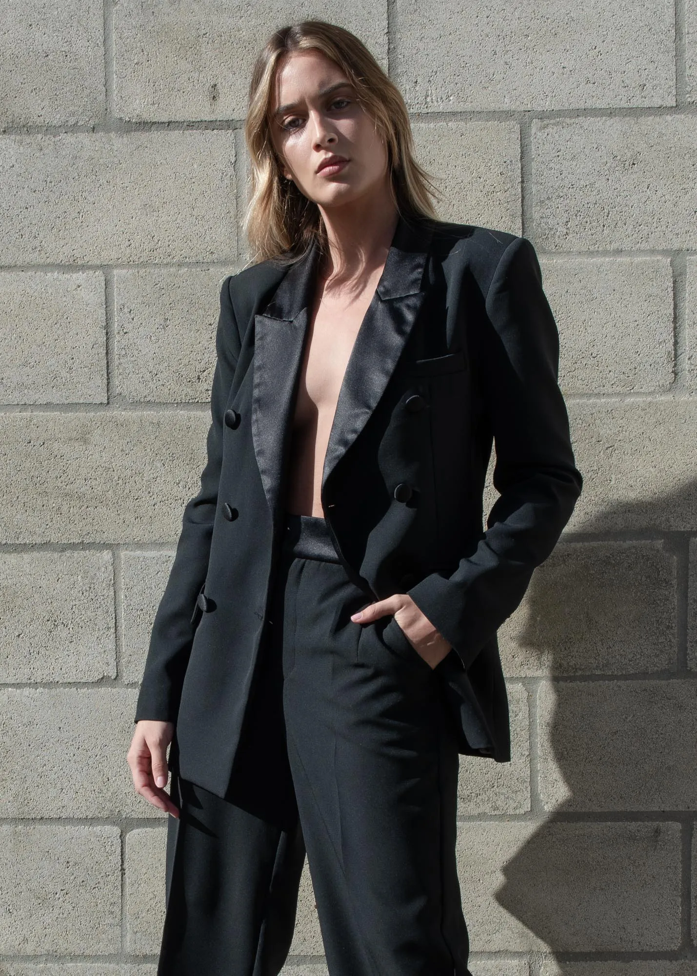 Blazer doppiopetto smoking