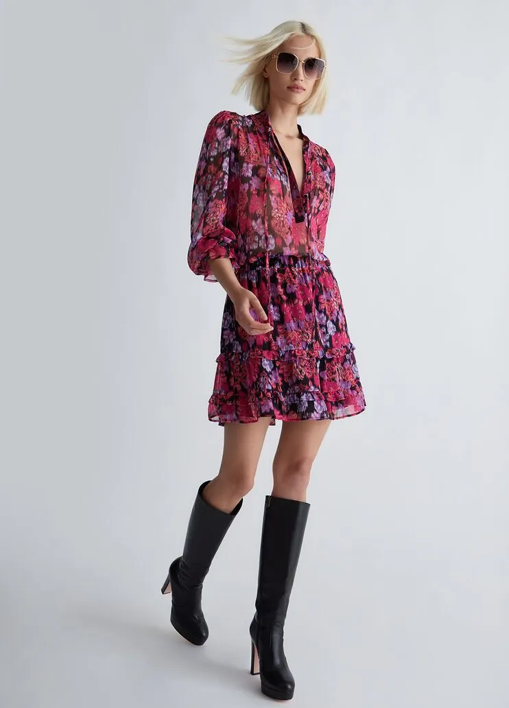 Blusa floreale liu jo