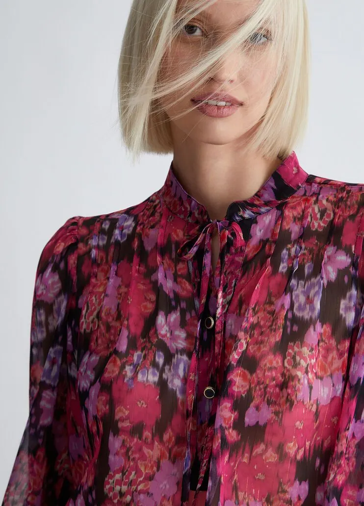 Blusa floreale liu jo