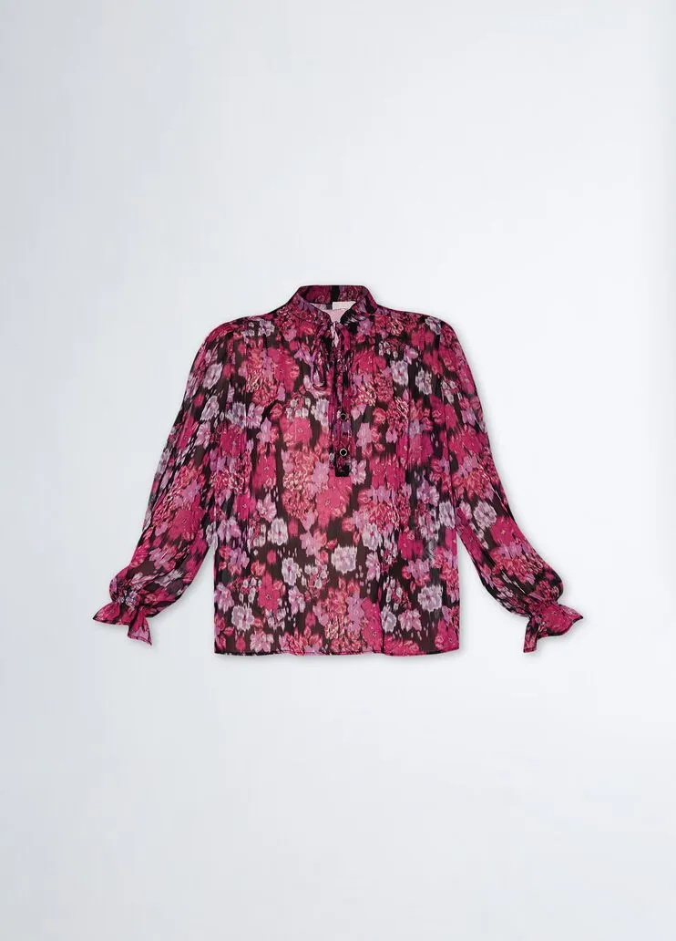 Blusa floreale liu jo