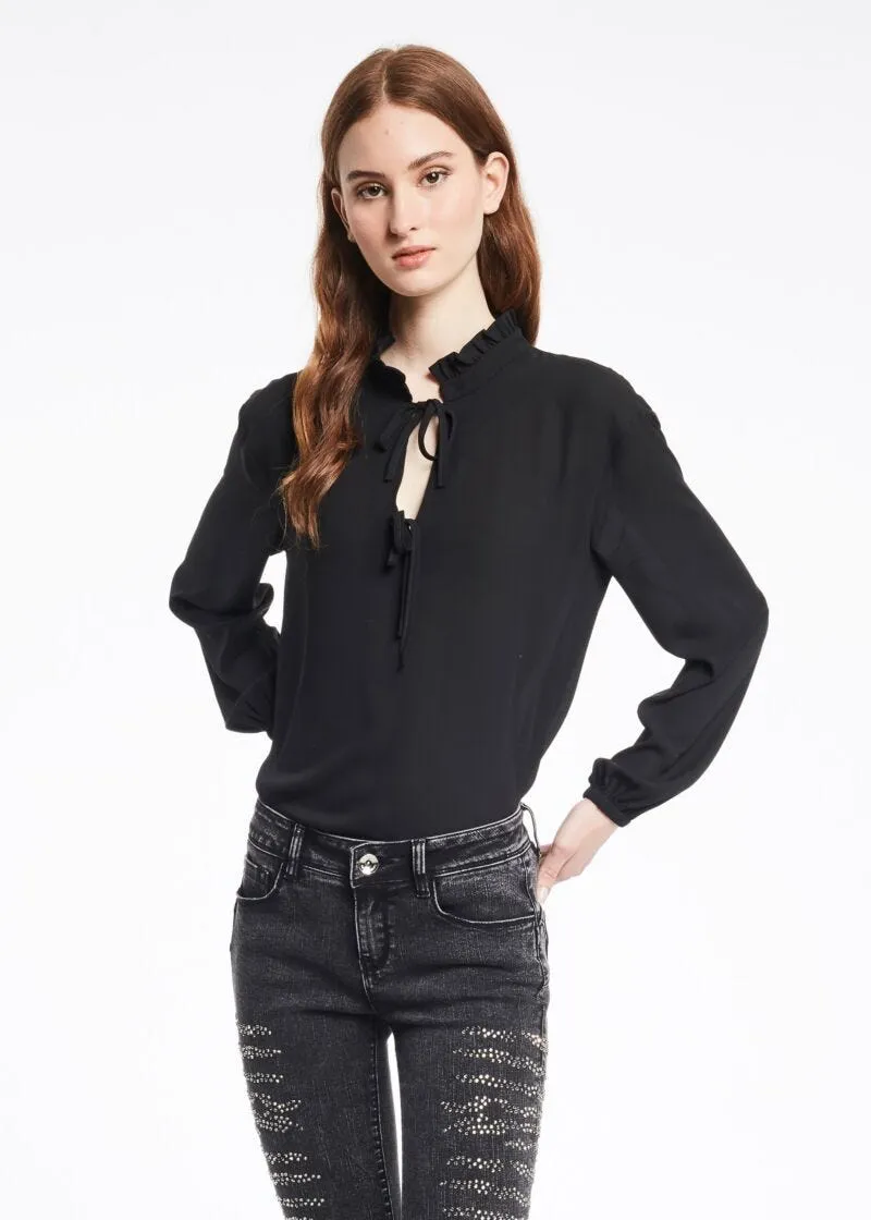 Blusa in georgette