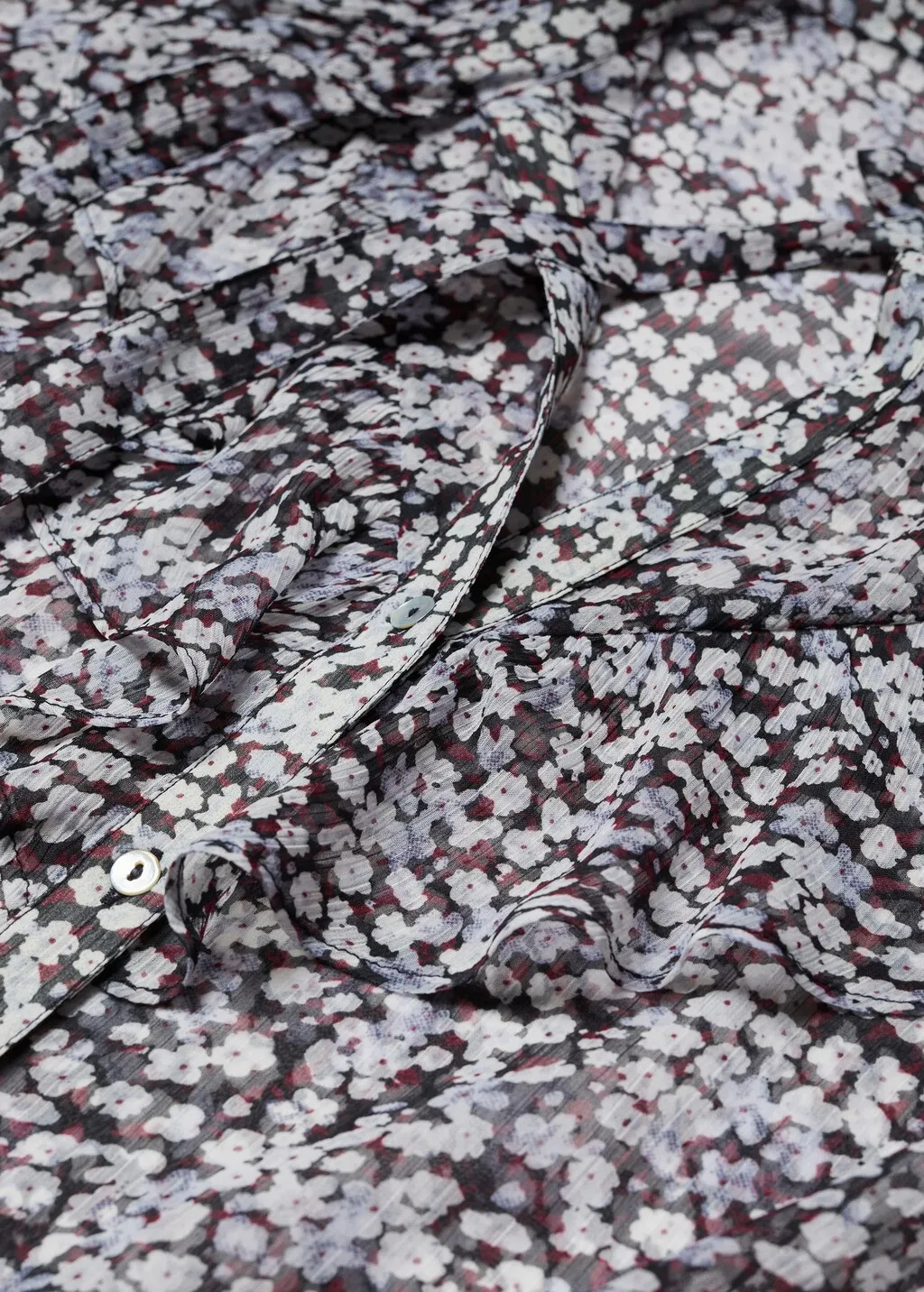 Blusa stampa floreale