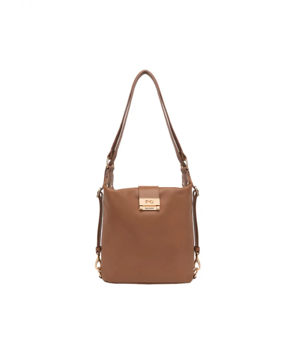 Borsa A Spalla In Pelle Cuoio