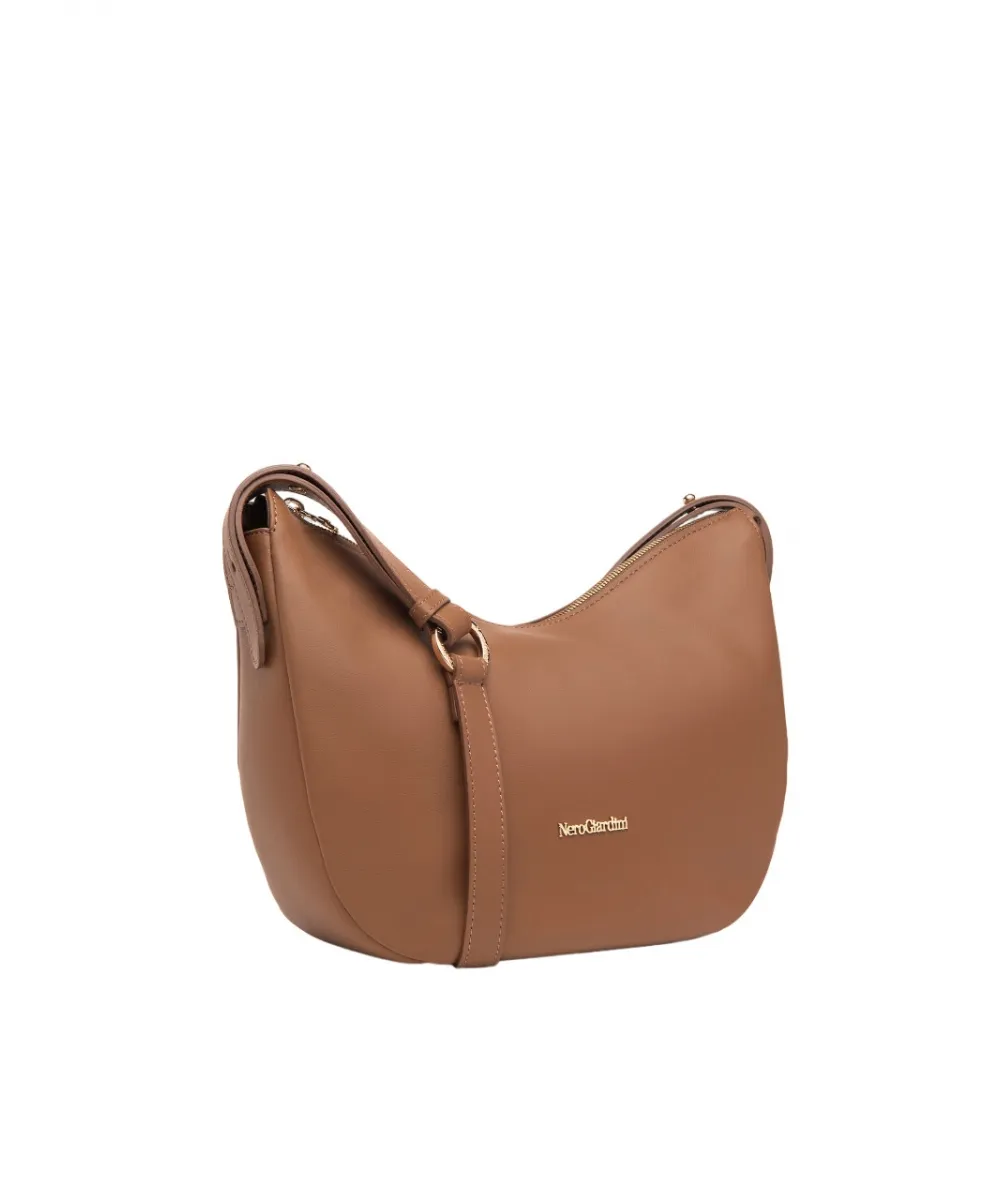Borsa A Tracolla In Pelle Cuoio
