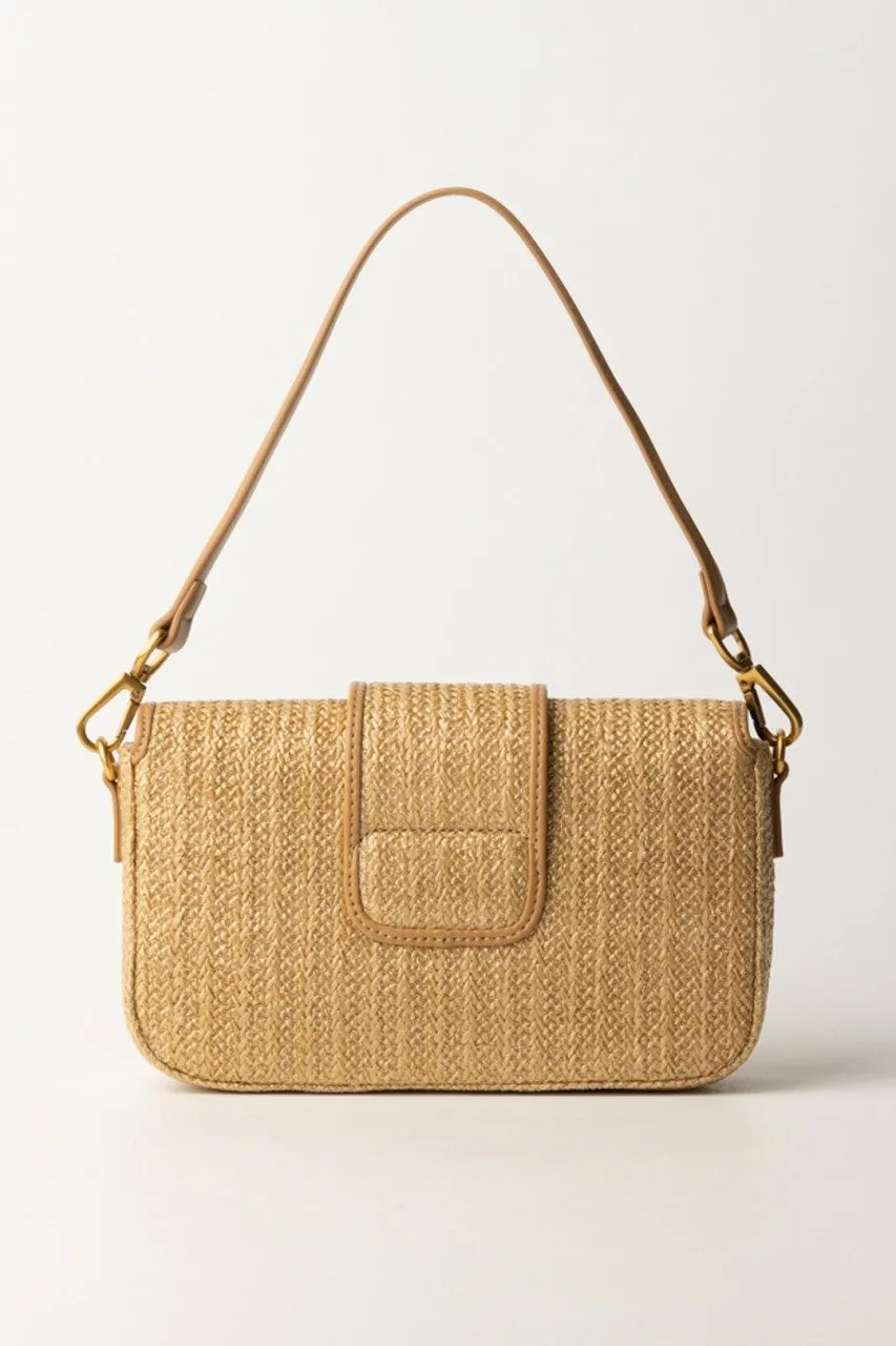 Borsa Amie in rafia PAGLIA