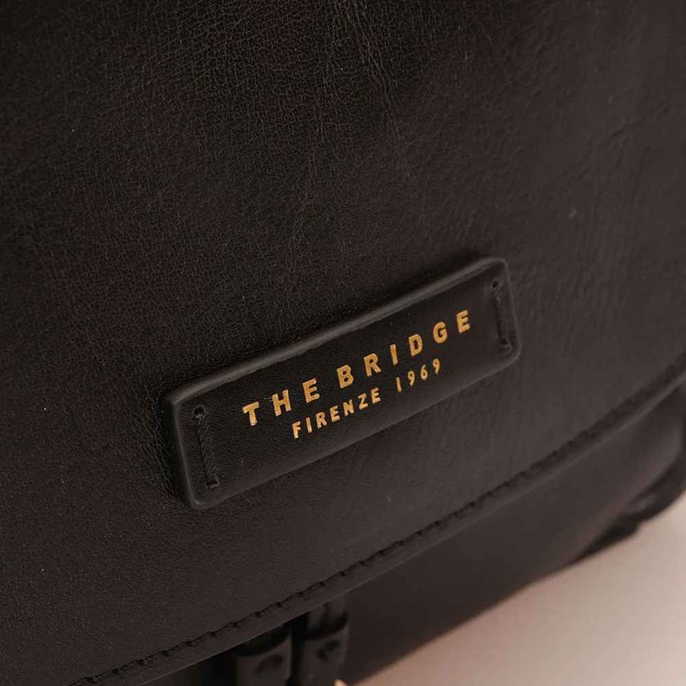 Borsa Donna a Tracolla THE BRIDGE linea Carlotta in Pelle Nera