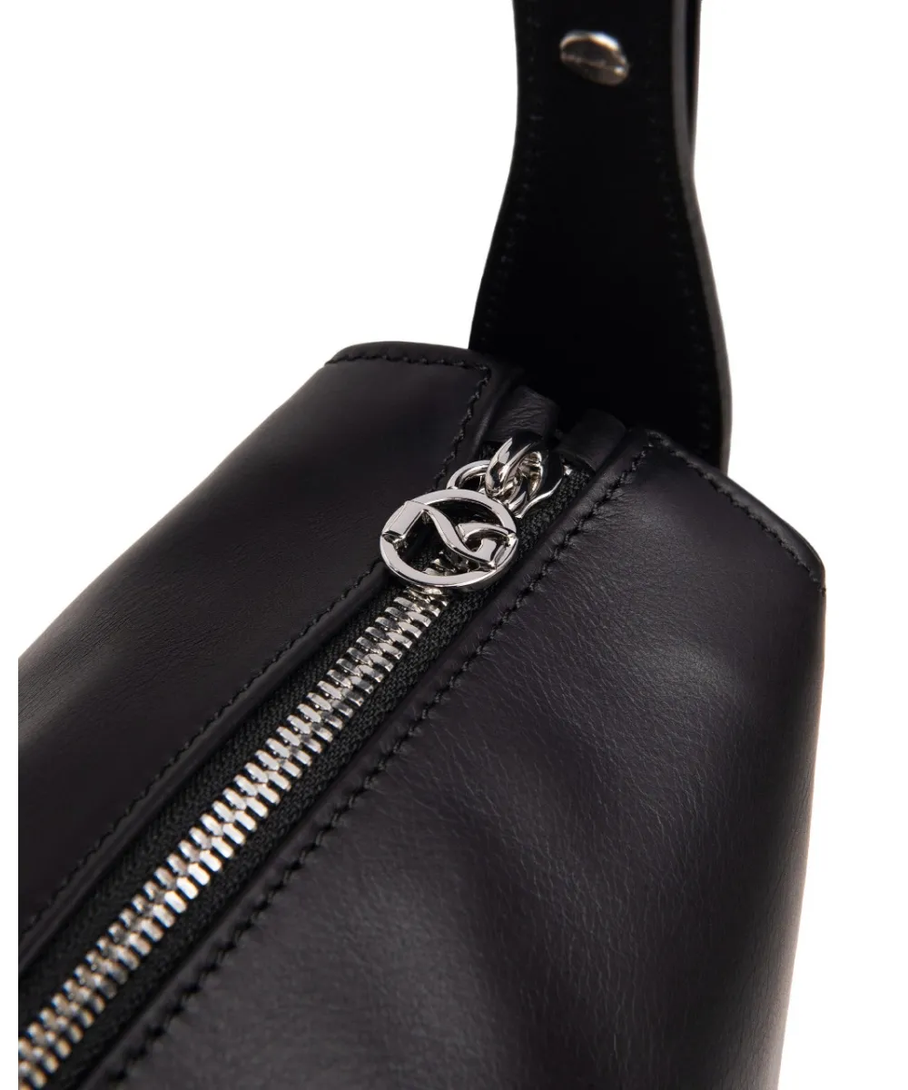 Borsa Hobo In Pelle Nero