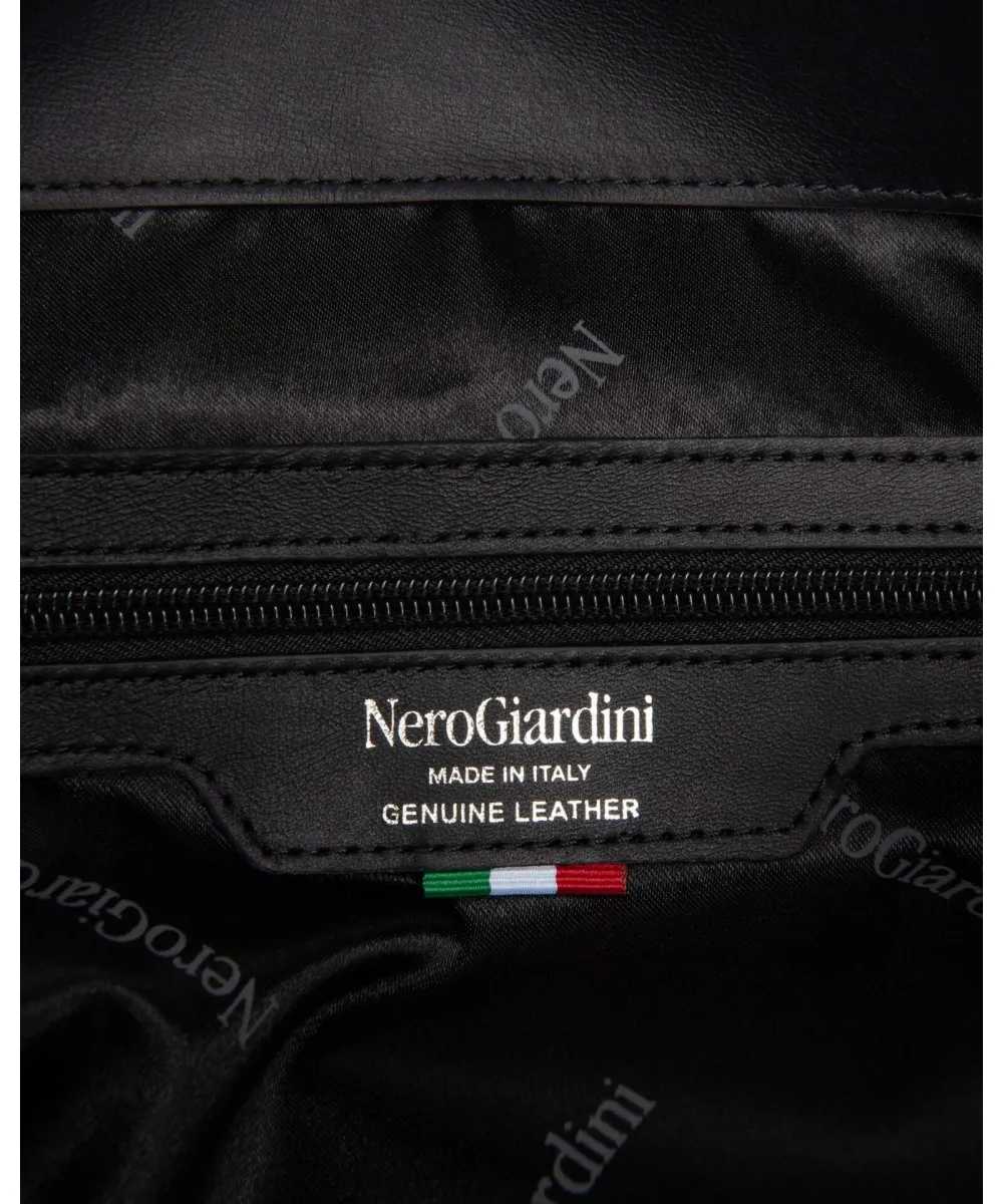 Borsa Hobo In Pelle Nero