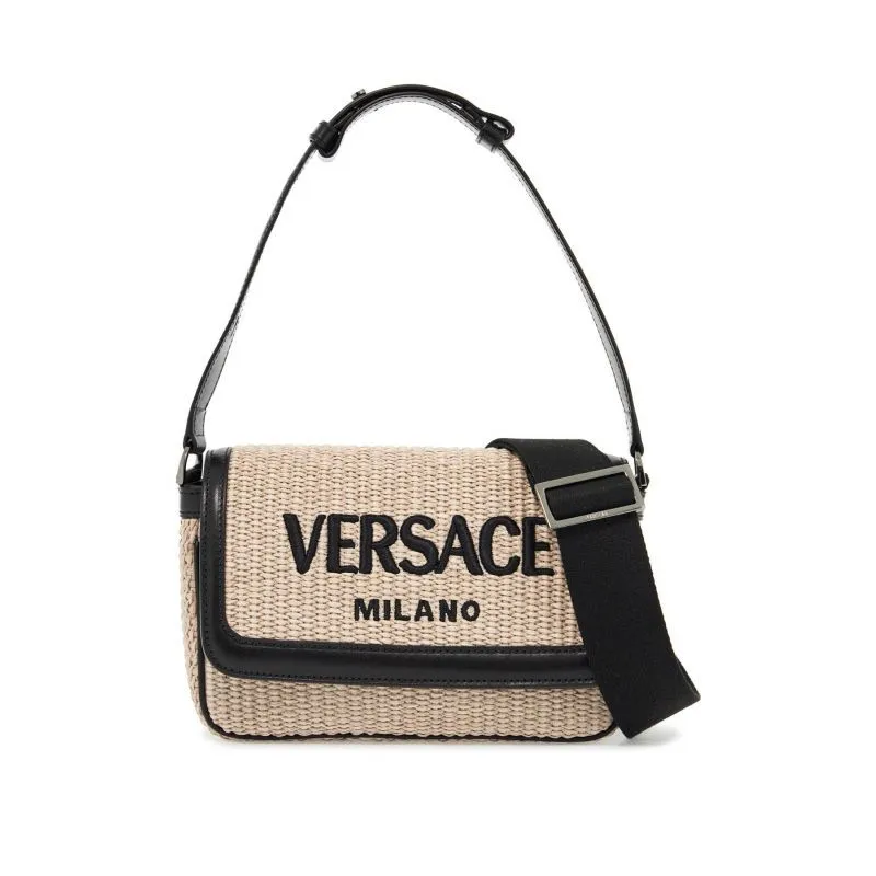 Borsa in rafia Versace Milano
