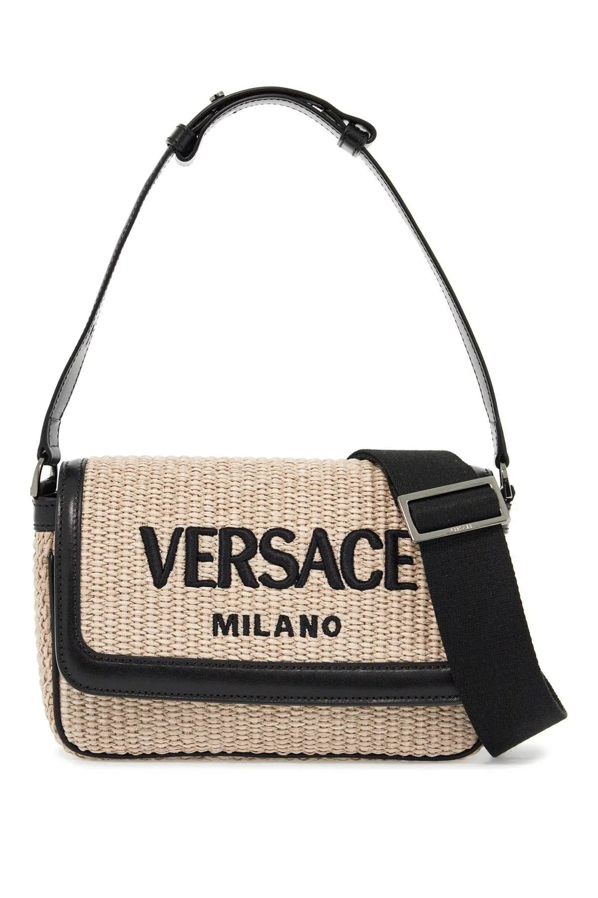 Borsa in rafia Versace Milano
