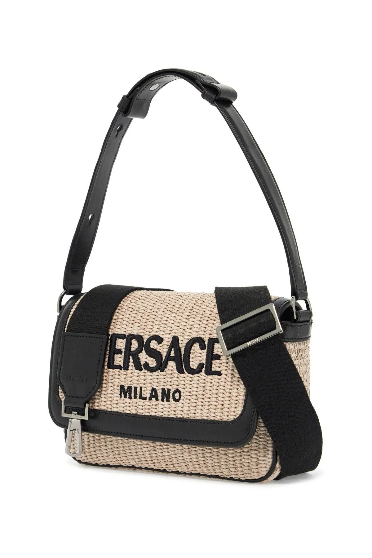 Borsa in rafia Versace Milano