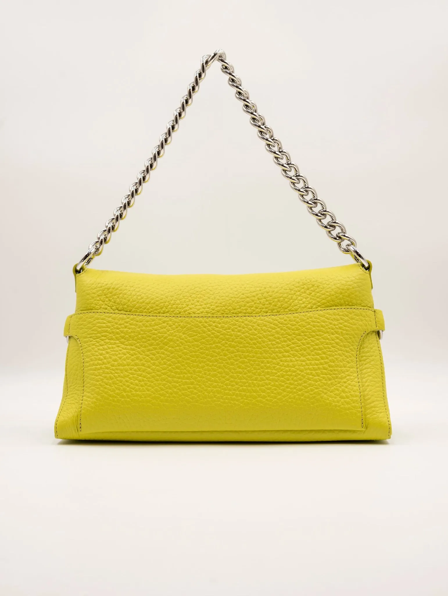 Borsa Longuette Missy Orciani in Pelle Martellata Gialla