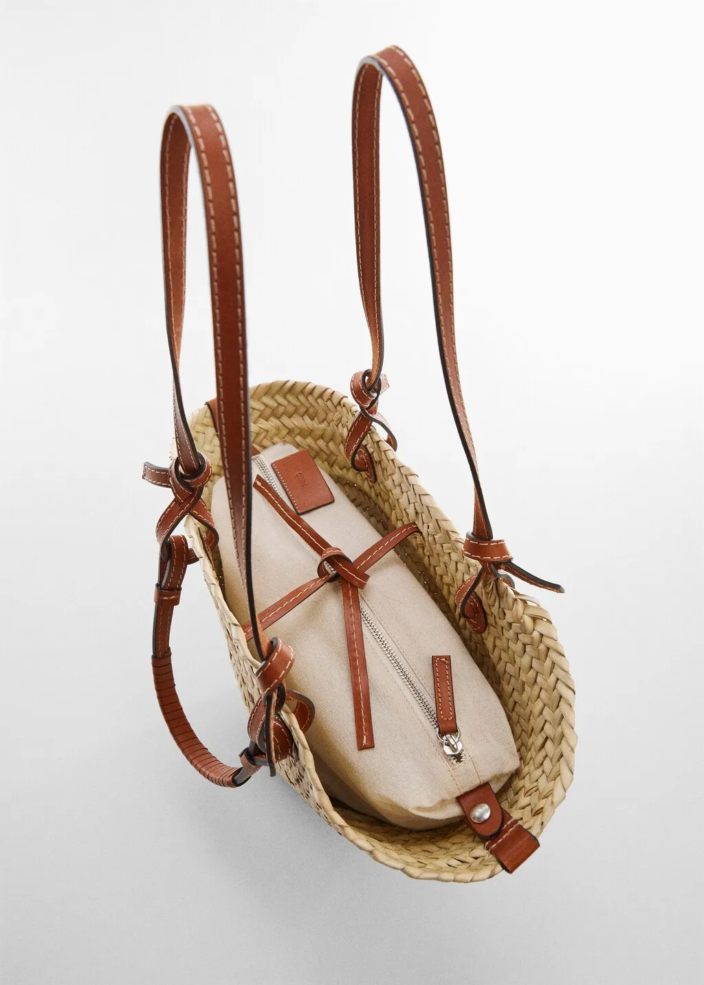 Borsa piccola rafia