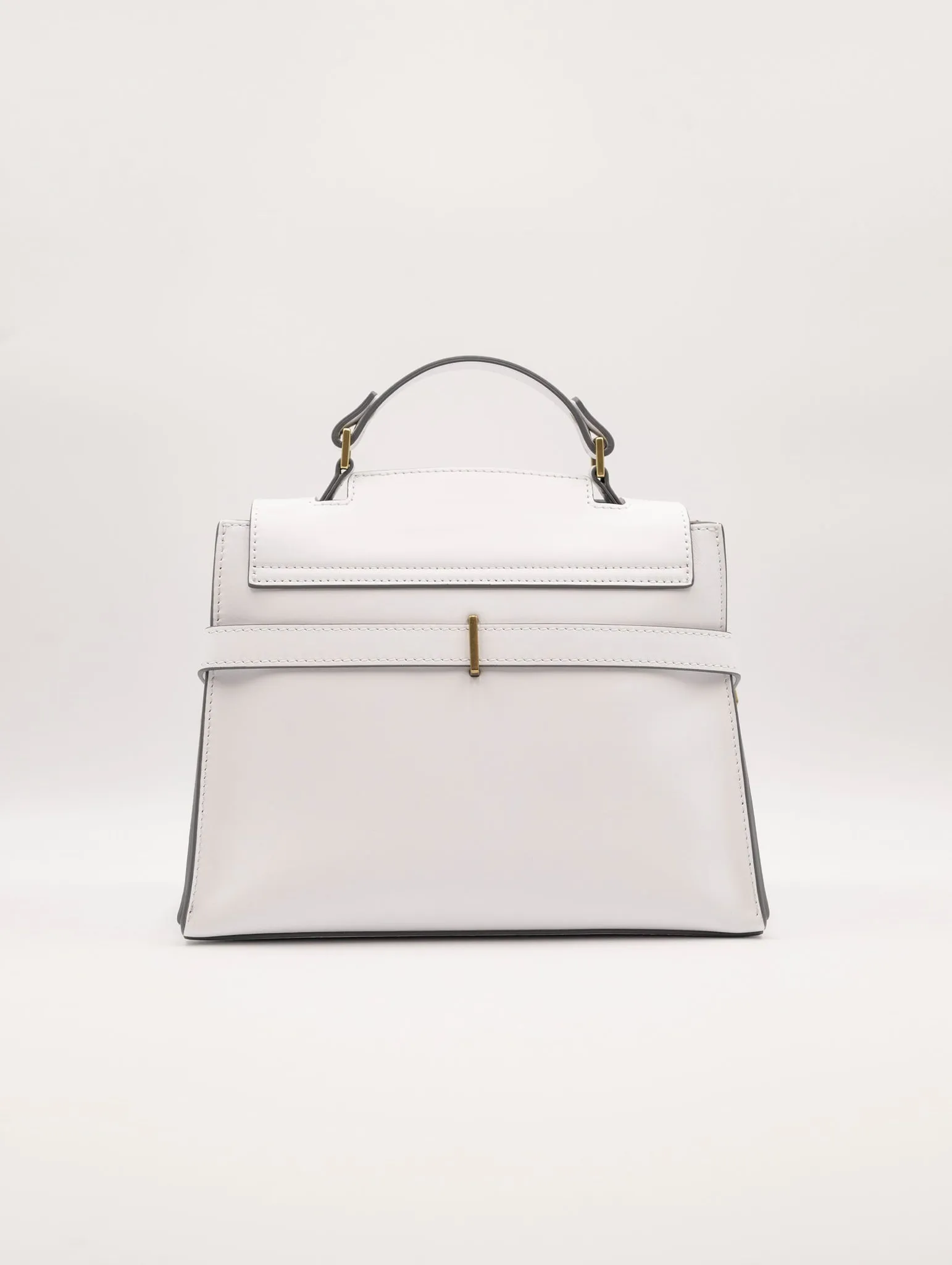 Borsa Sveva Orciani Couture Piccola in Pelle Liscia Bianco