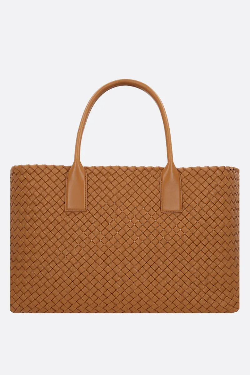 BOTTEGA VENETA borsa tote Cabat media in Intrecciato nappa