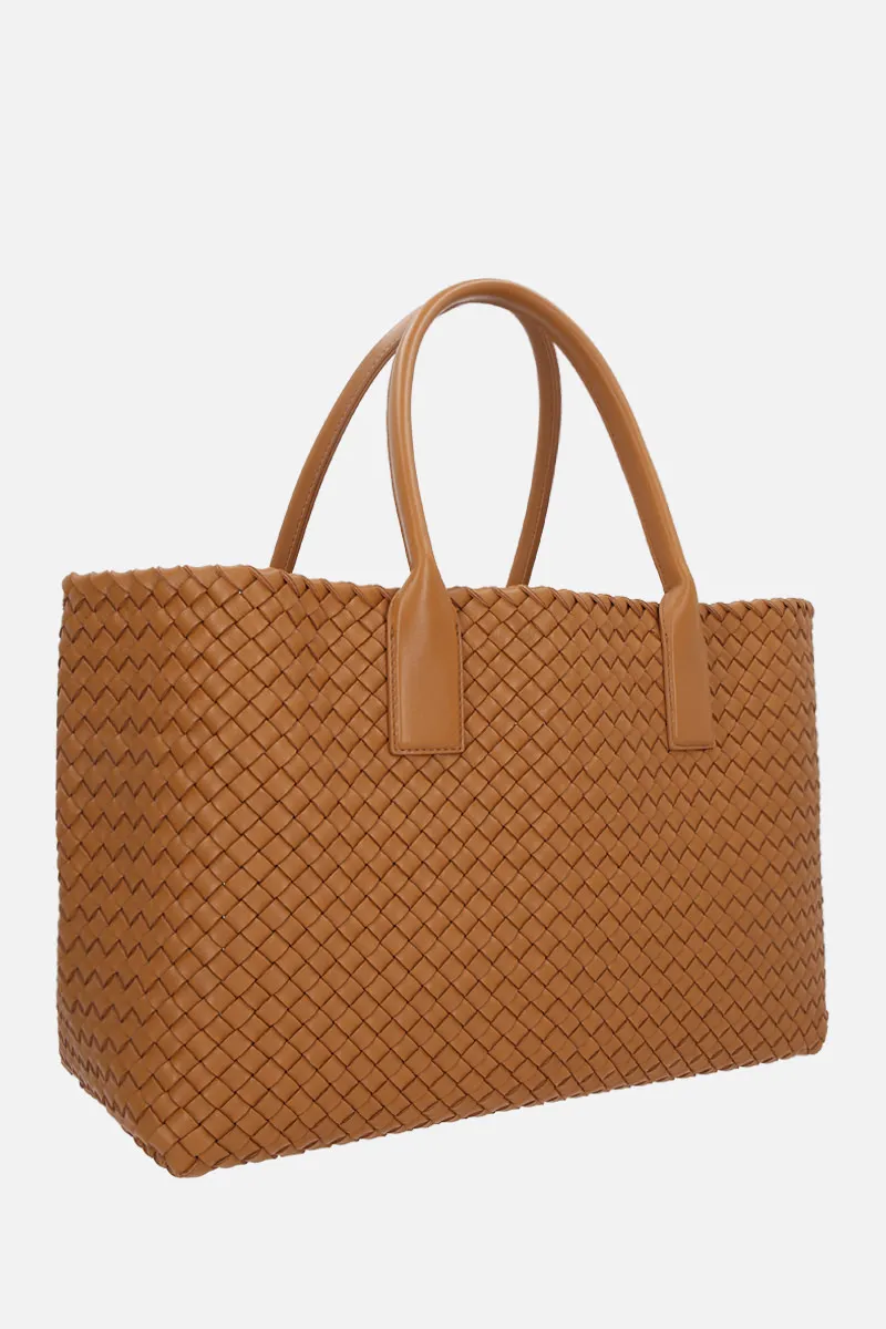 BOTTEGA VENETA borsa tote Cabat media in Intrecciato nappa