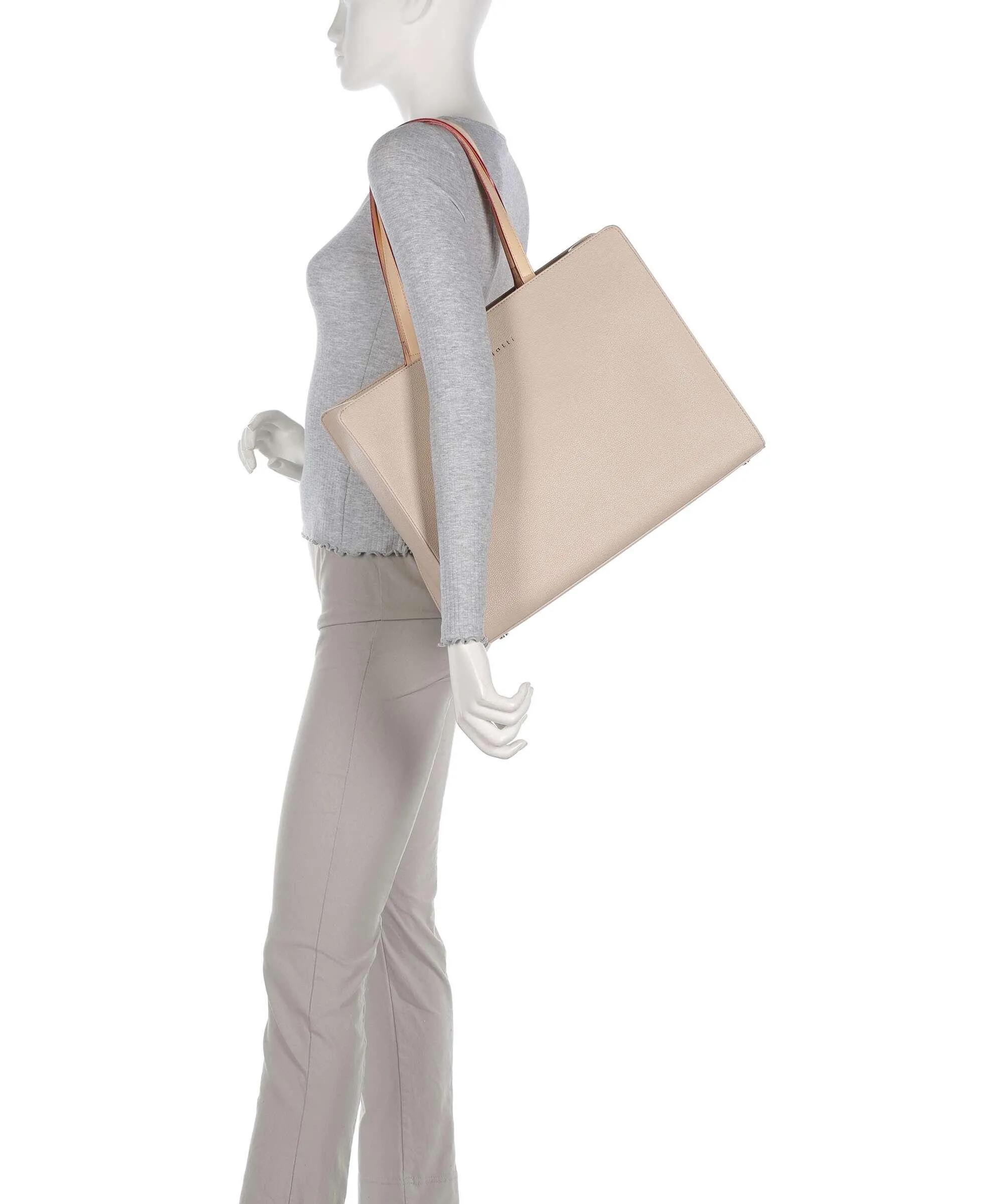  Bugatti Ella Borsa shopper 13″ pelle sintetica beige  