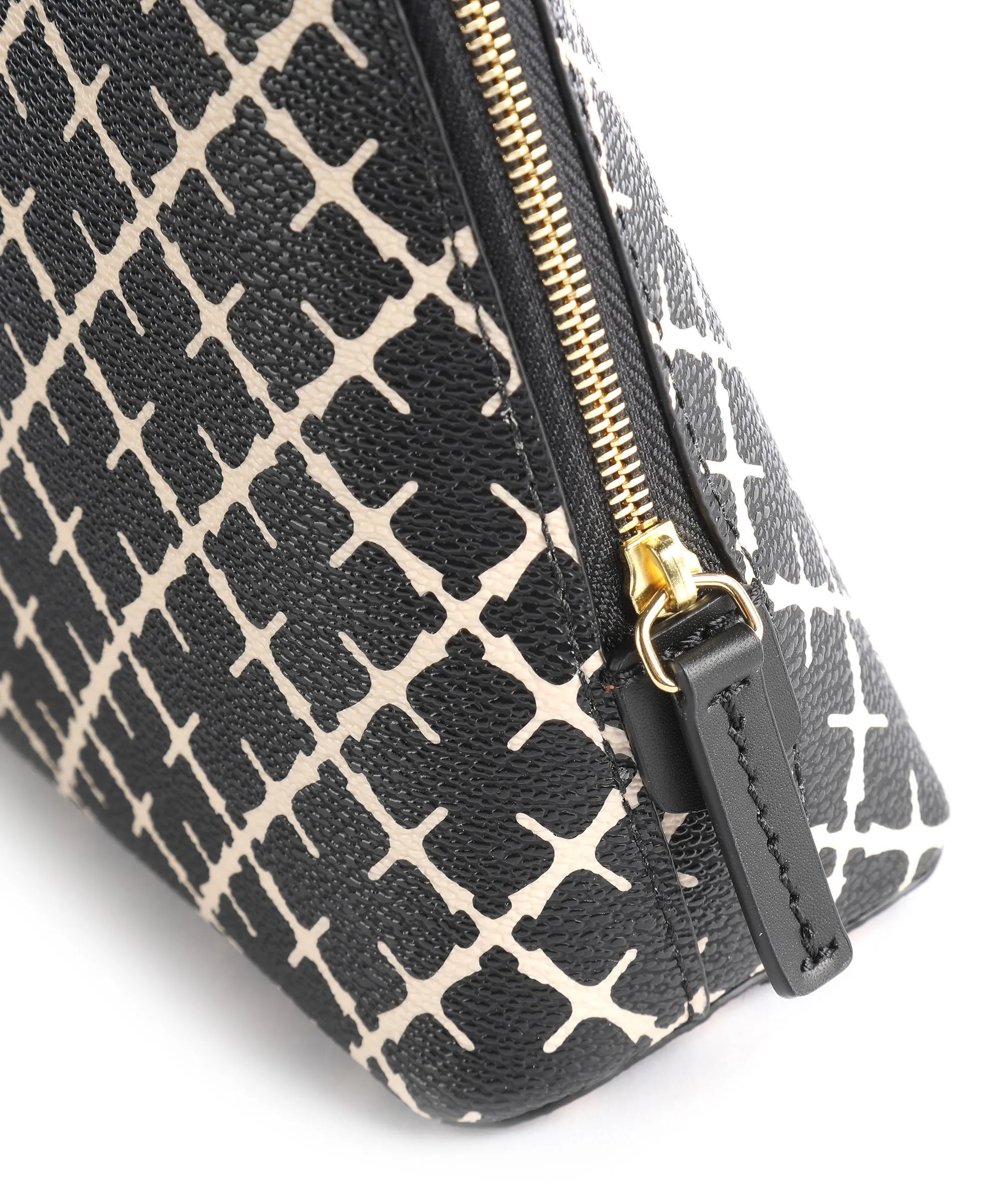  by Malene Birger Bae Medium Borsa da toilette nero/beige 26 cm  