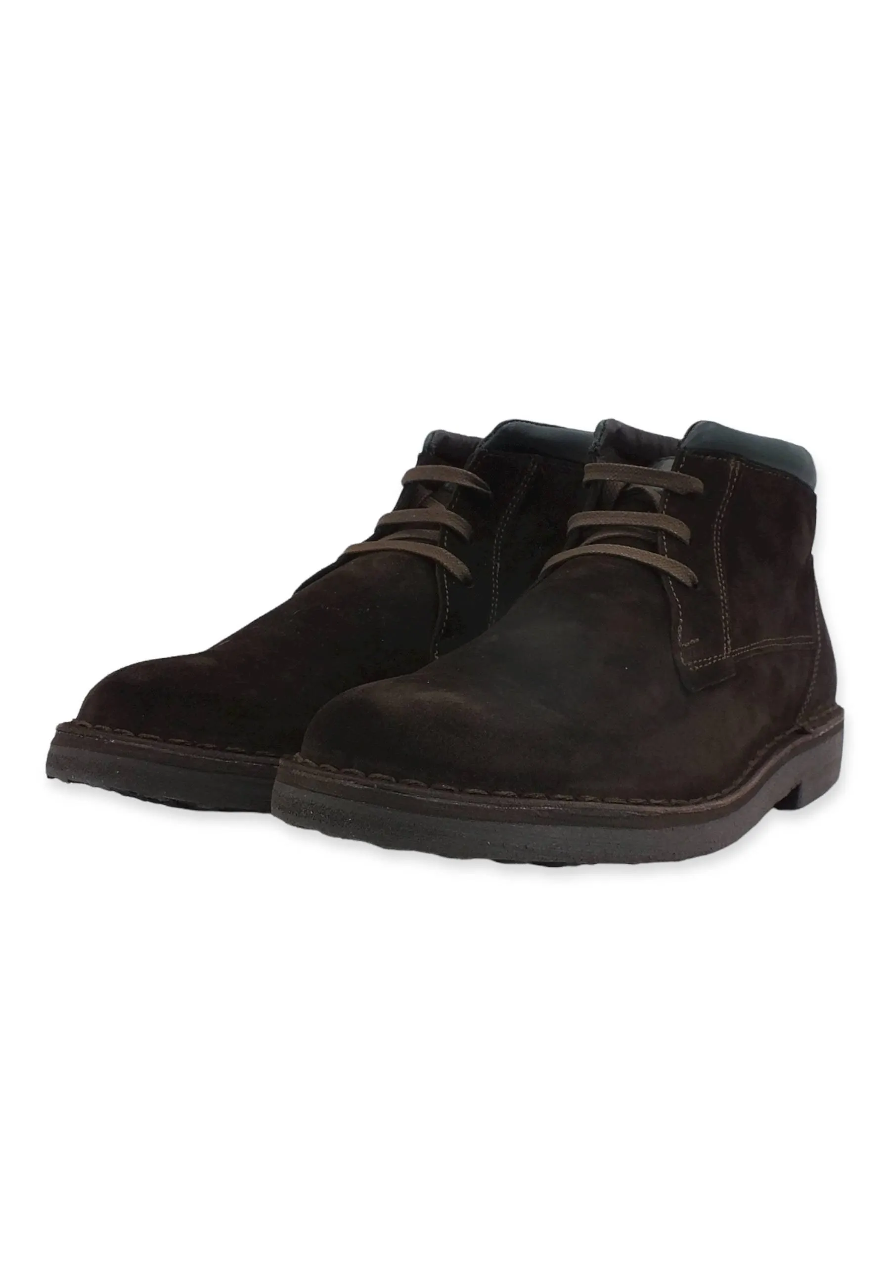 CAFENOIR Stringata Stile Clark Uomo Testa di Moro TE6000