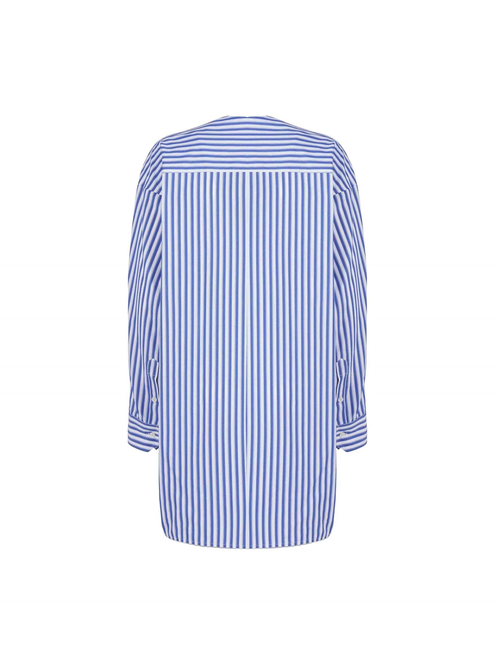 CAMICIA A RIGHE IN COTONE