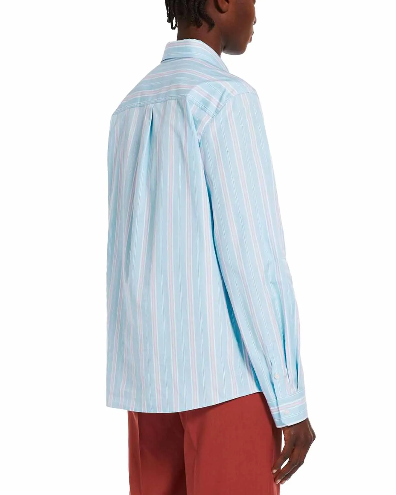 Camicia Bahamas cotone cielo