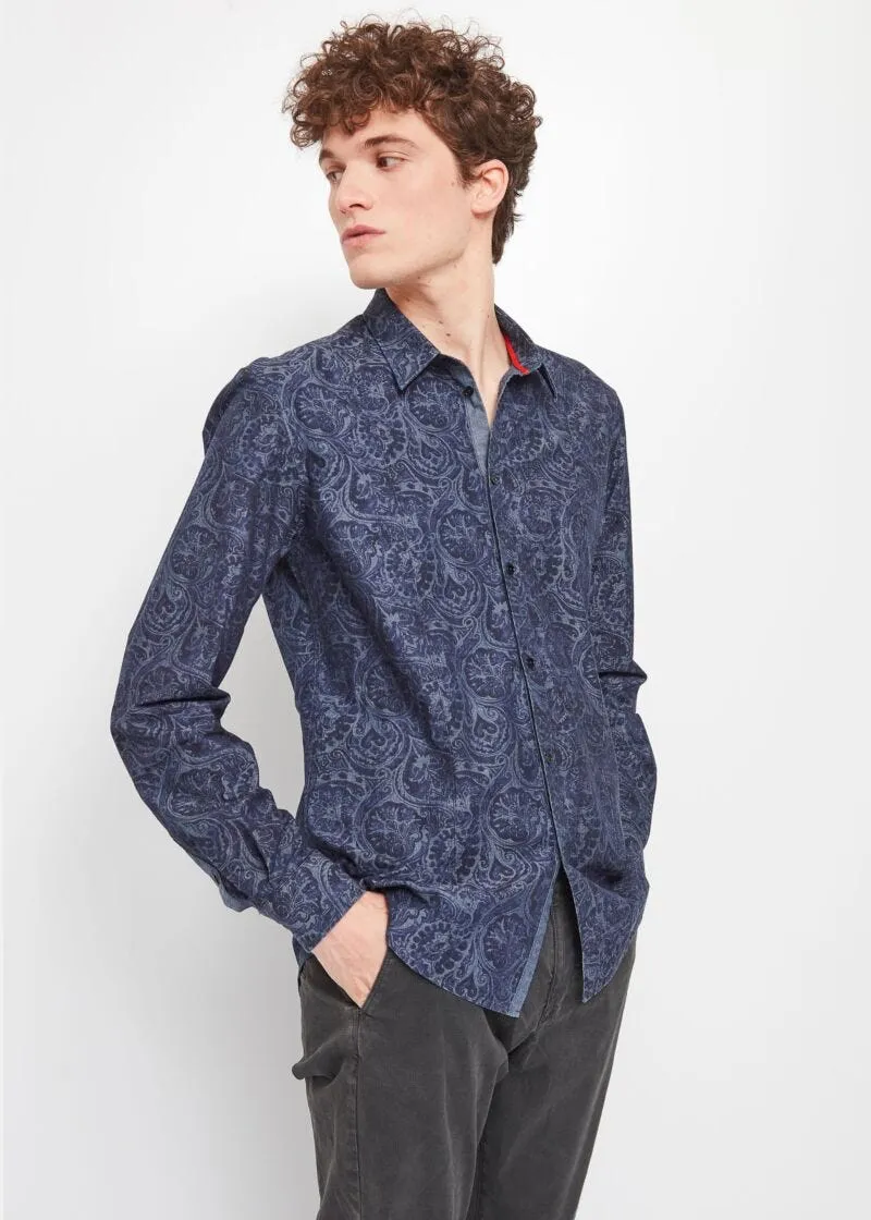 Camicia in chambray