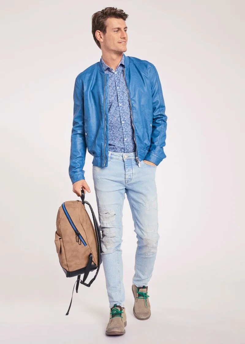 Camicia in cotone floreale