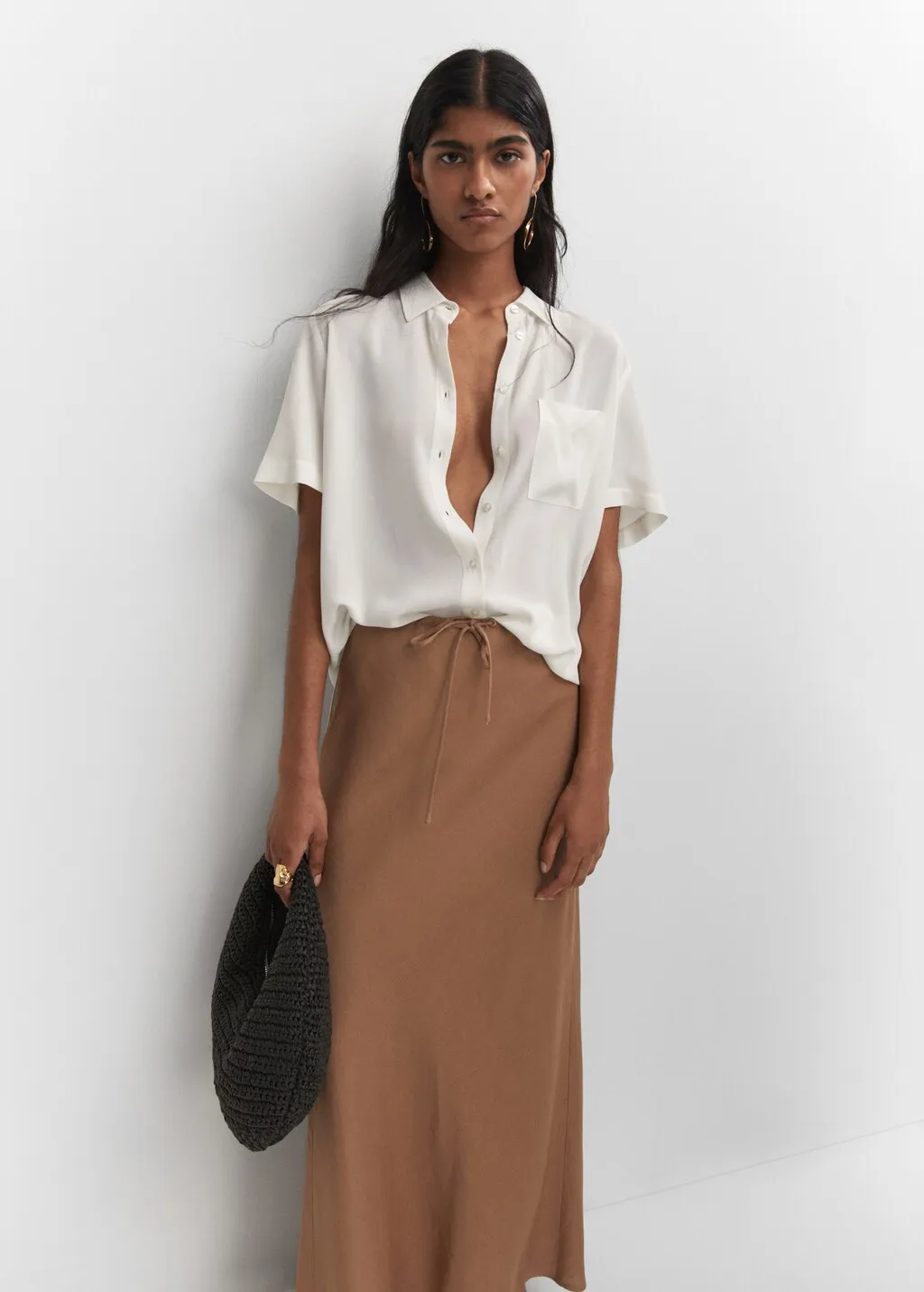 Camicia oversize tasche