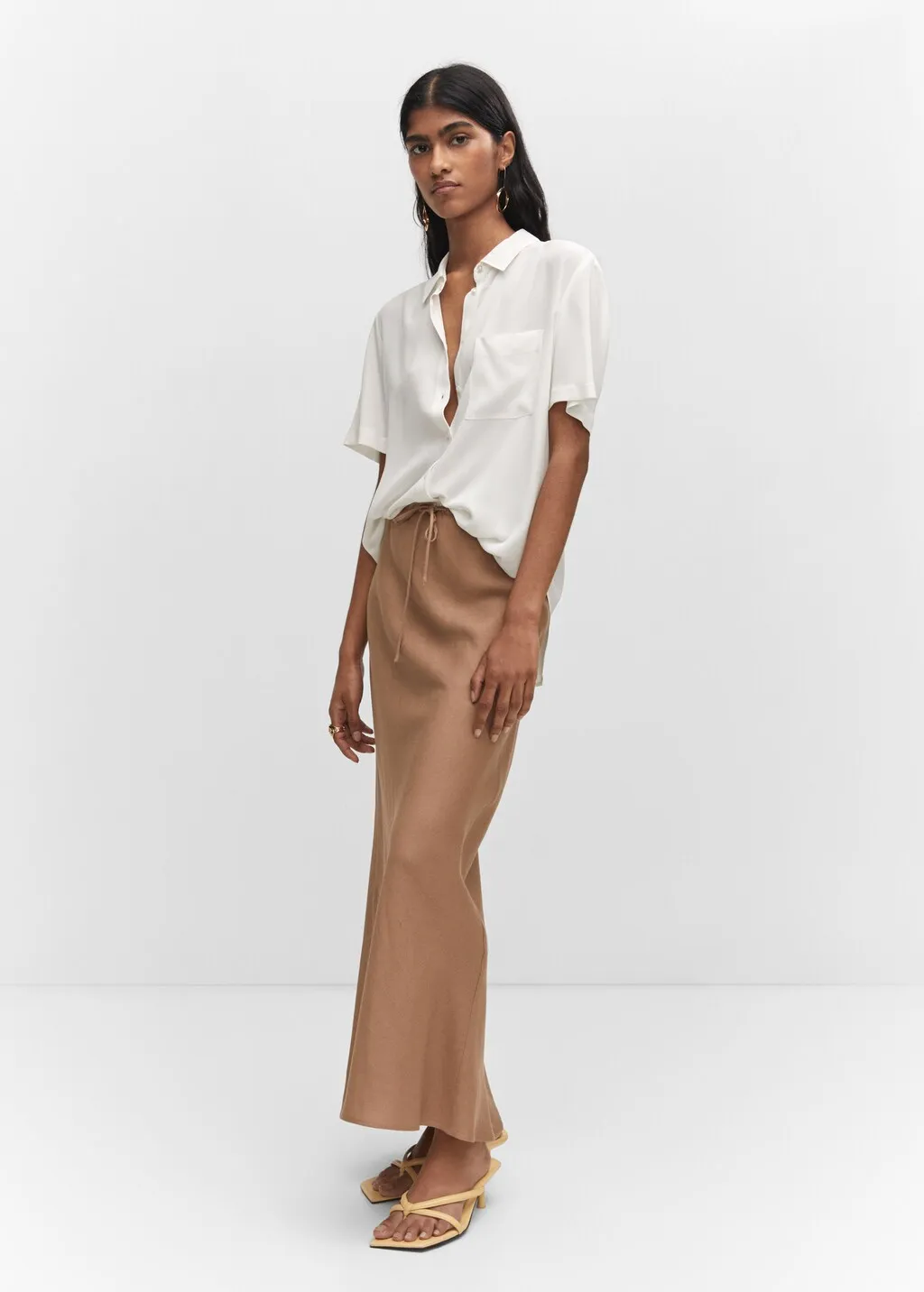 Camicia oversize tasche