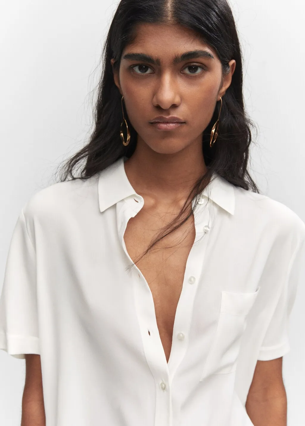 Camicia oversize tasche