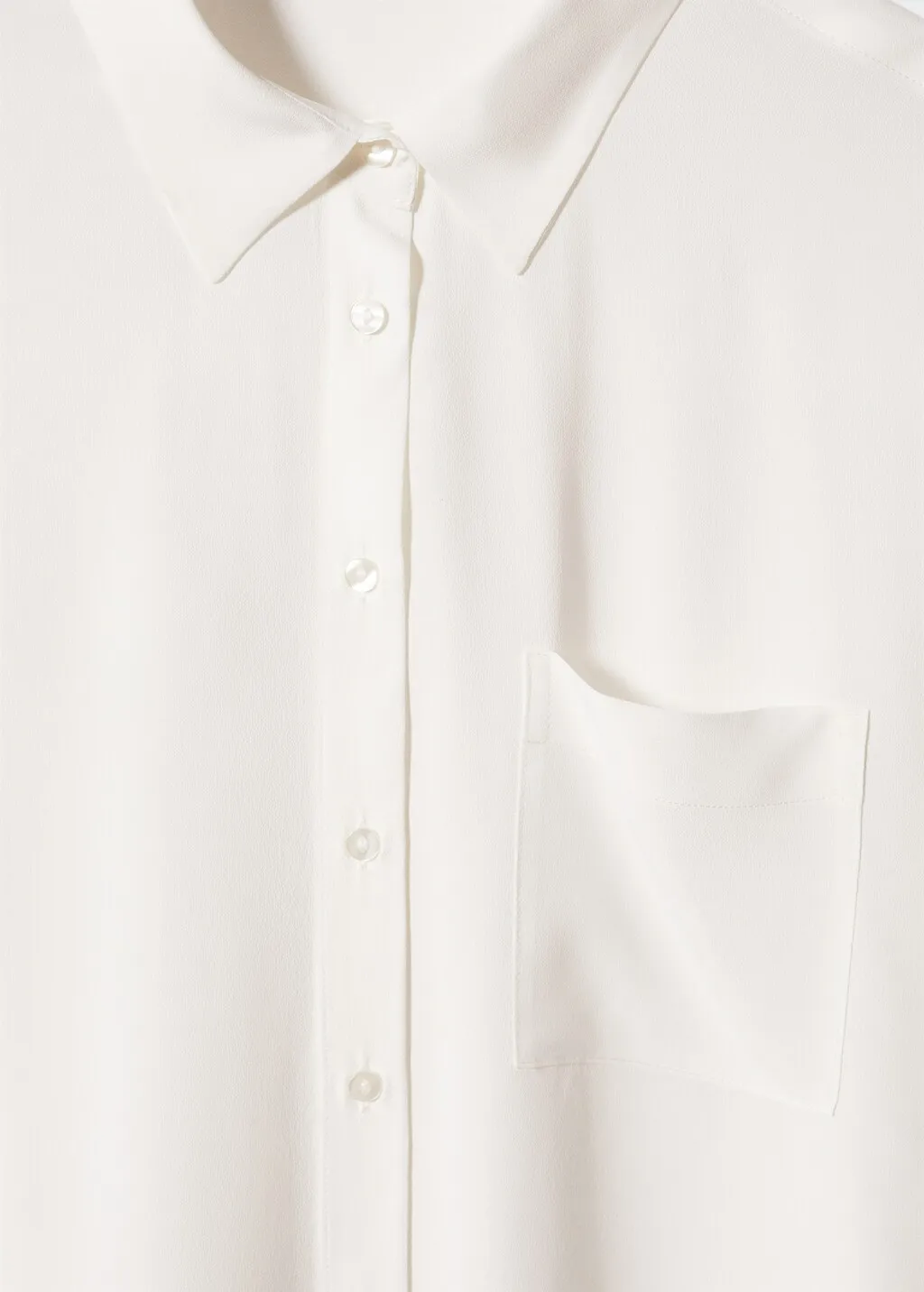 Camicia oversize tasche