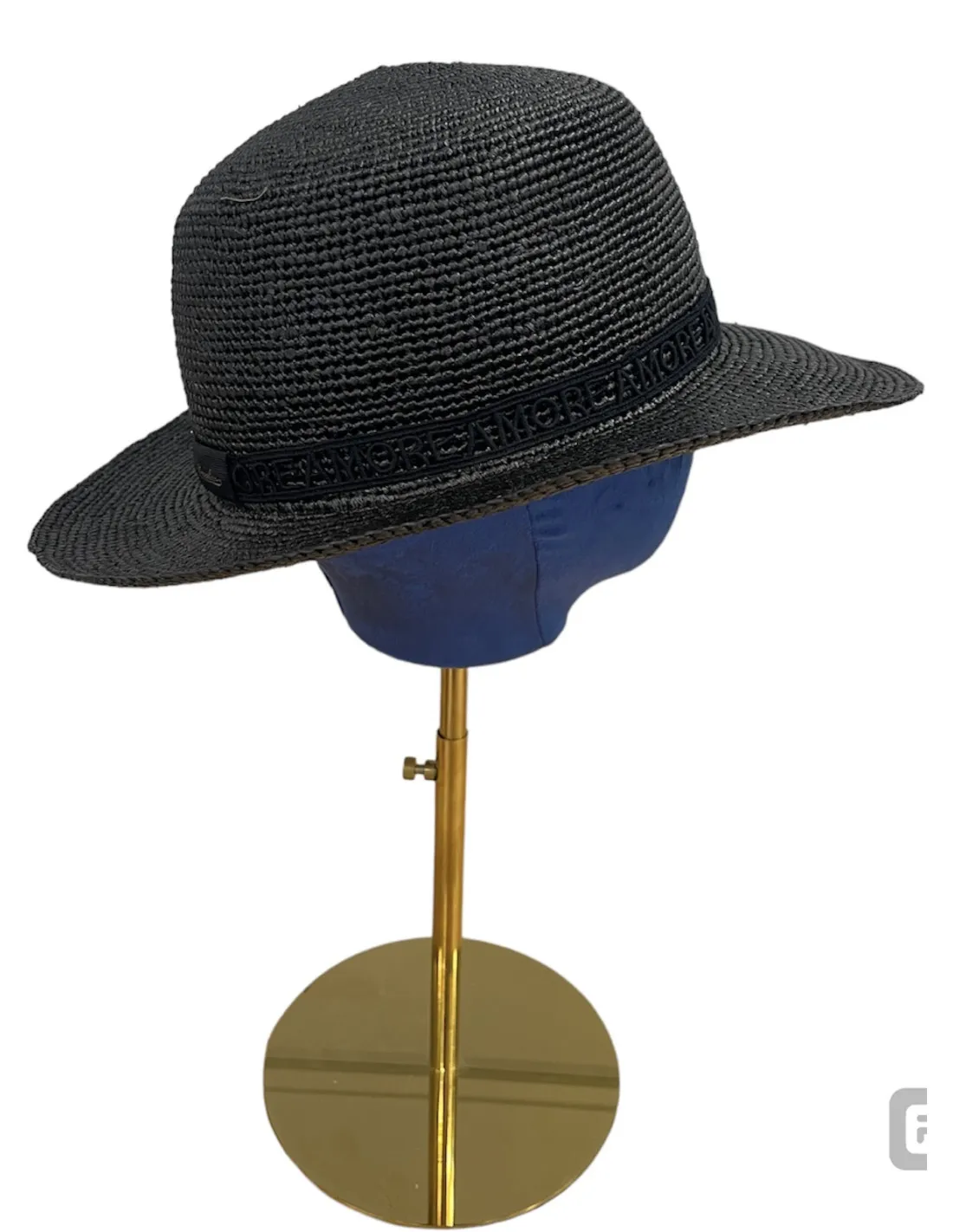 Cappello Borsalino - Violet Panama Crochet