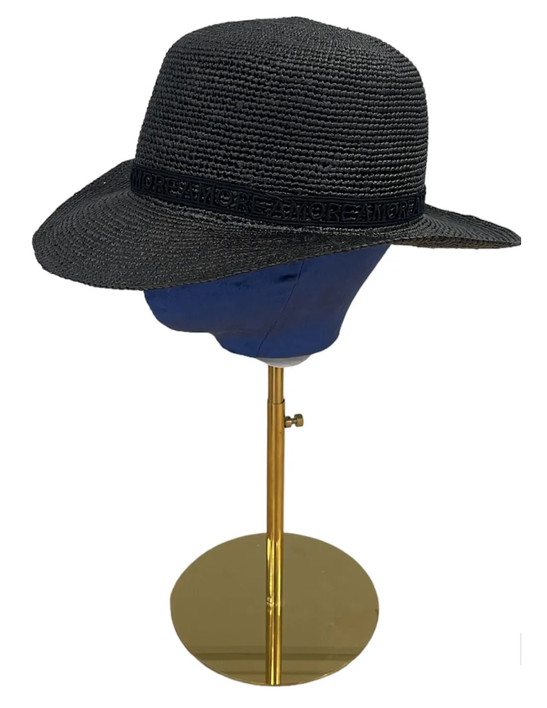 Cappello Borsalino - Violet Panama Crochet
