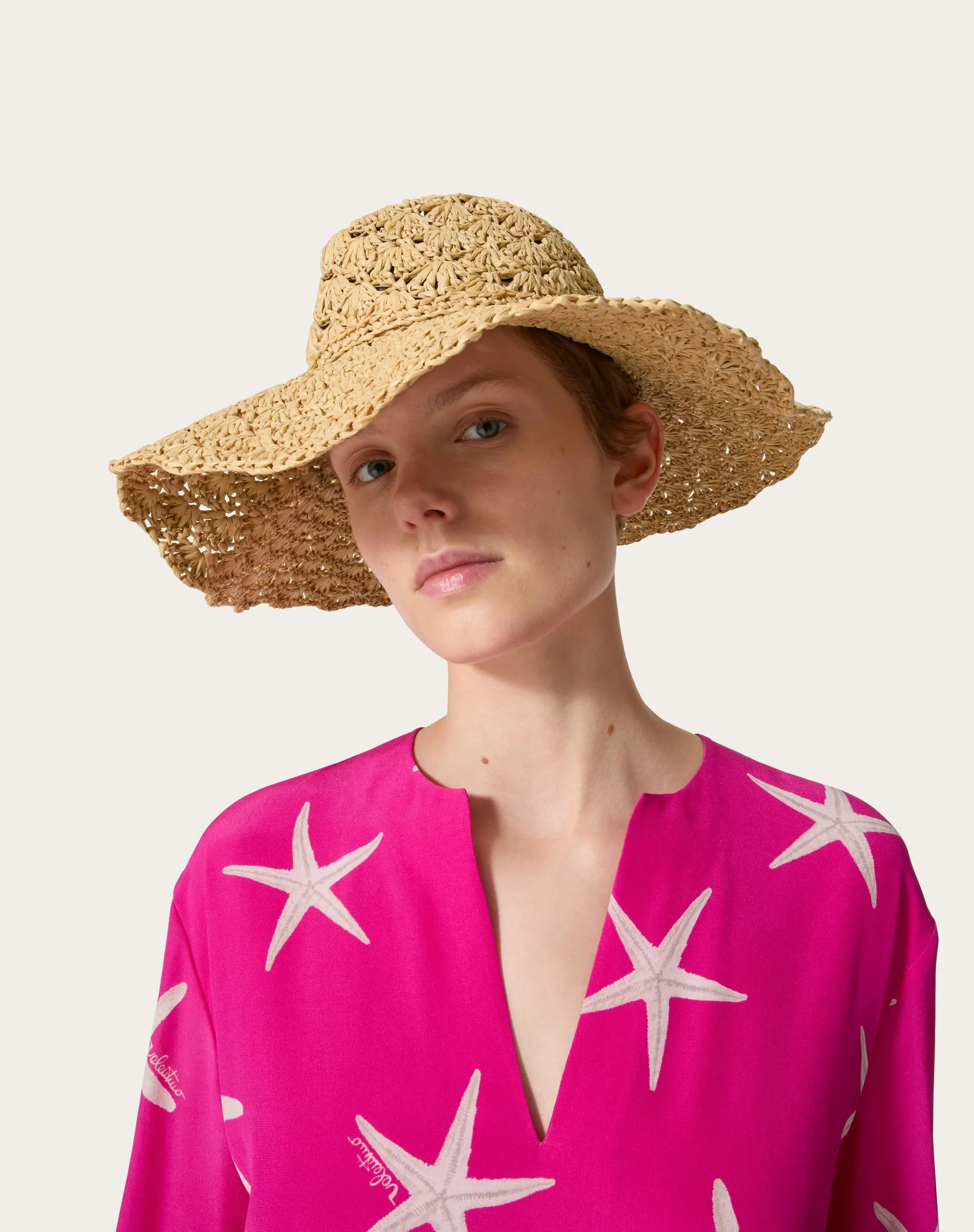 CAPPELLO FEDORA ESCAPE IN RAFIA