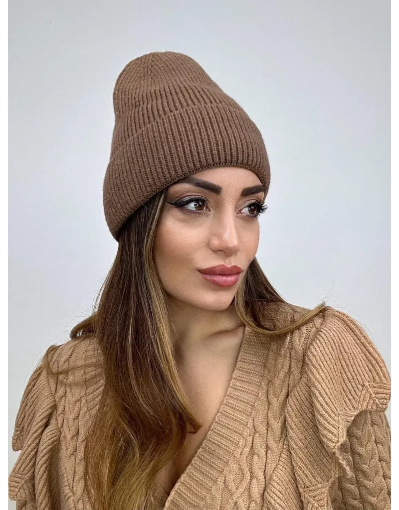 CAPPELLO LANA TAUPE
